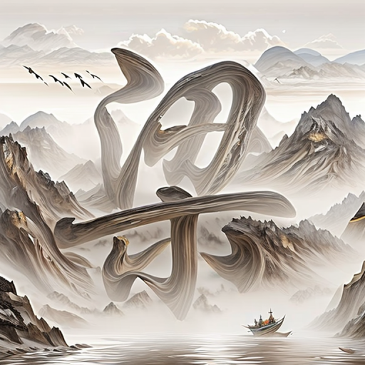 【水墨山河|姓氏头像#专属姓氏头像# #你的专属姓氏头像# #姓氏头像