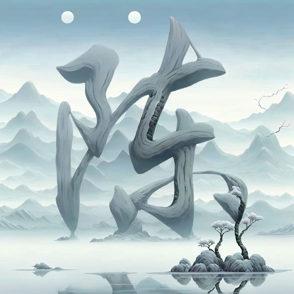 【水墨丹青|姓氏头像#专属姓氏头像# #你的专属姓氏头像# #姓氏头像