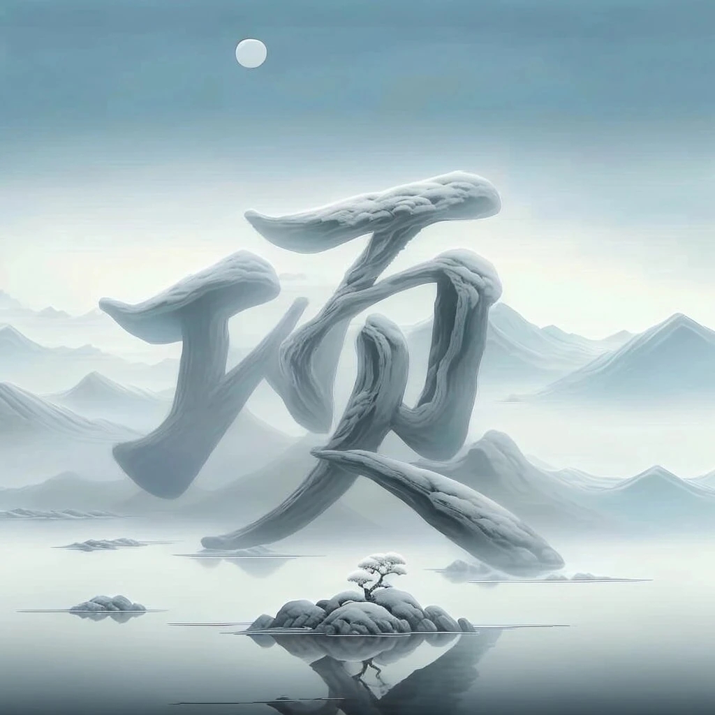 【水墨丹青|姓氏头像#专属姓氏头像# #你的专属姓氏头像# #姓氏头像