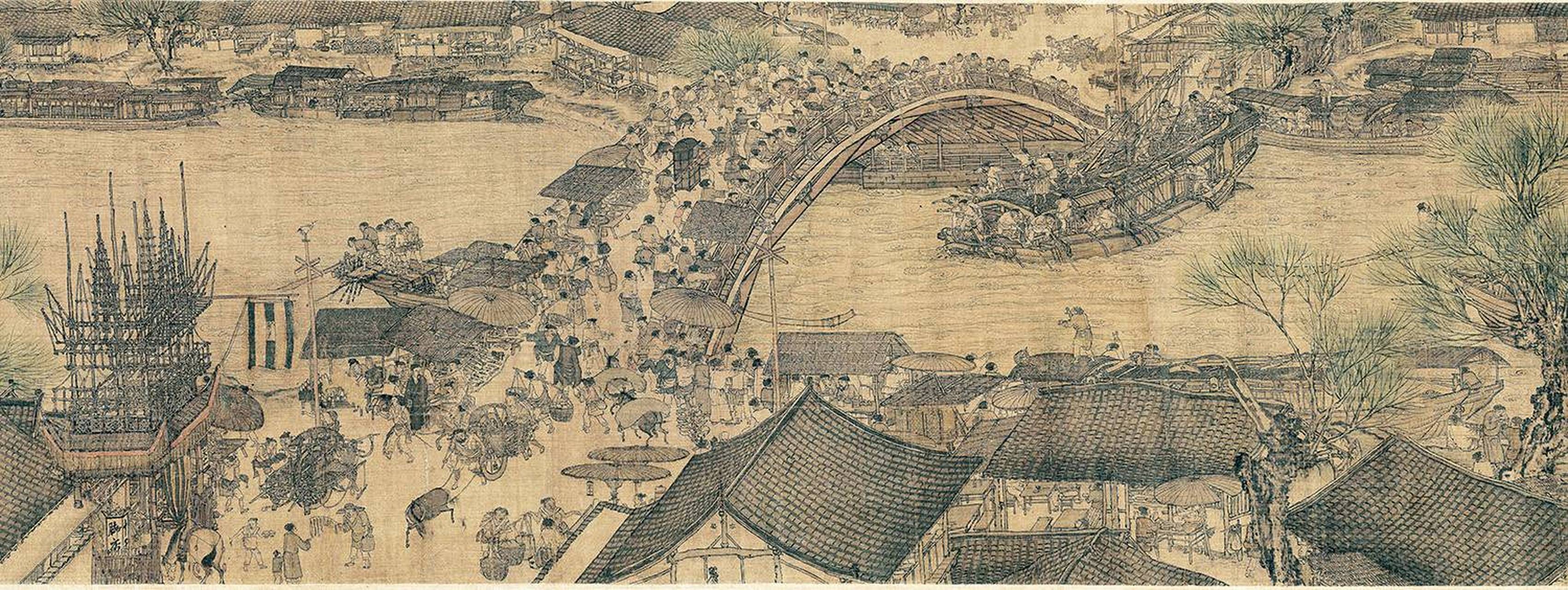 张择端——《清明上河图》中国十大传.@oq鱼的动态