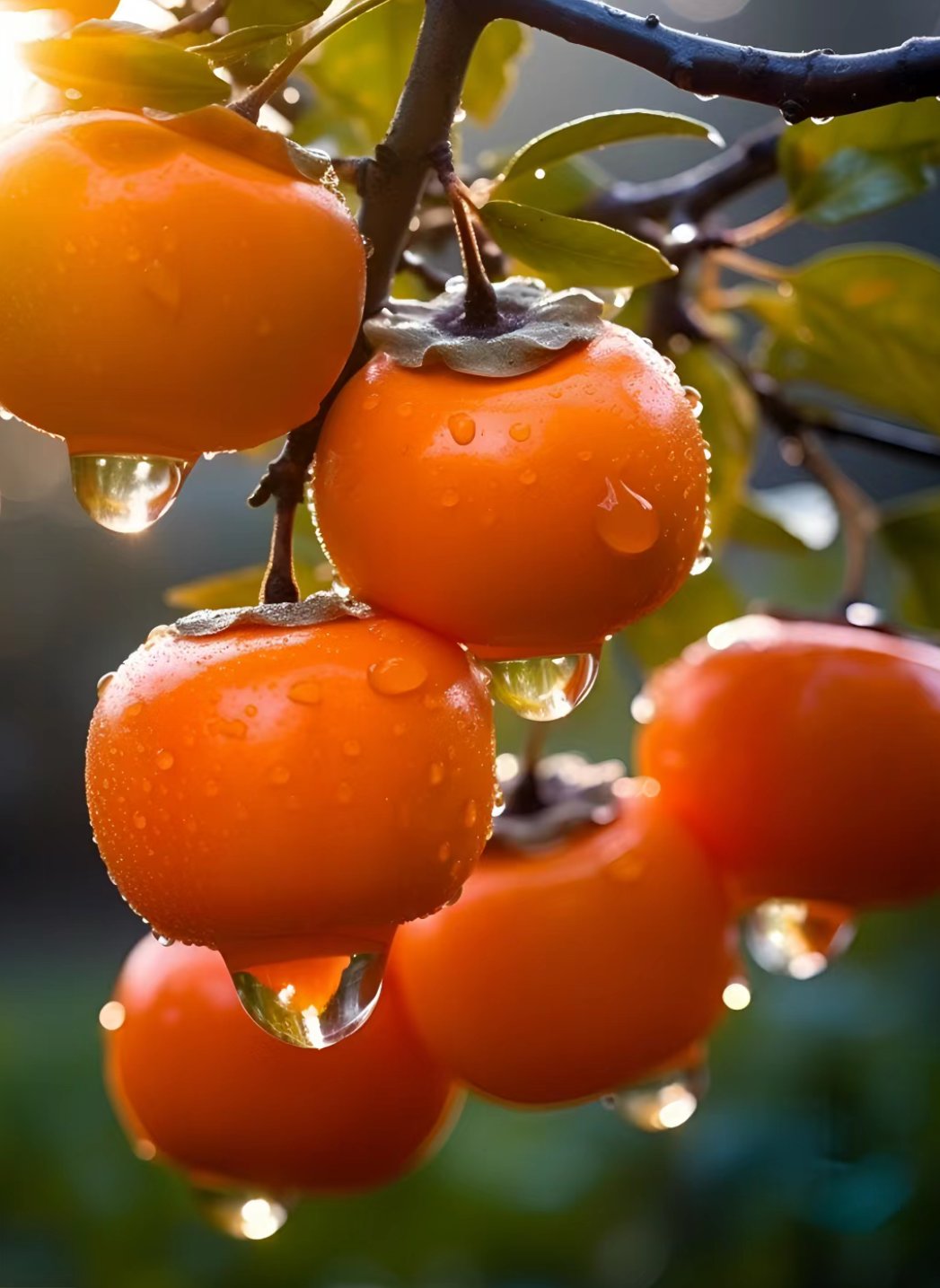 柿子——柿柿如意  柿子的生长环境与生长习性 柿子是一种喜温暖,光照