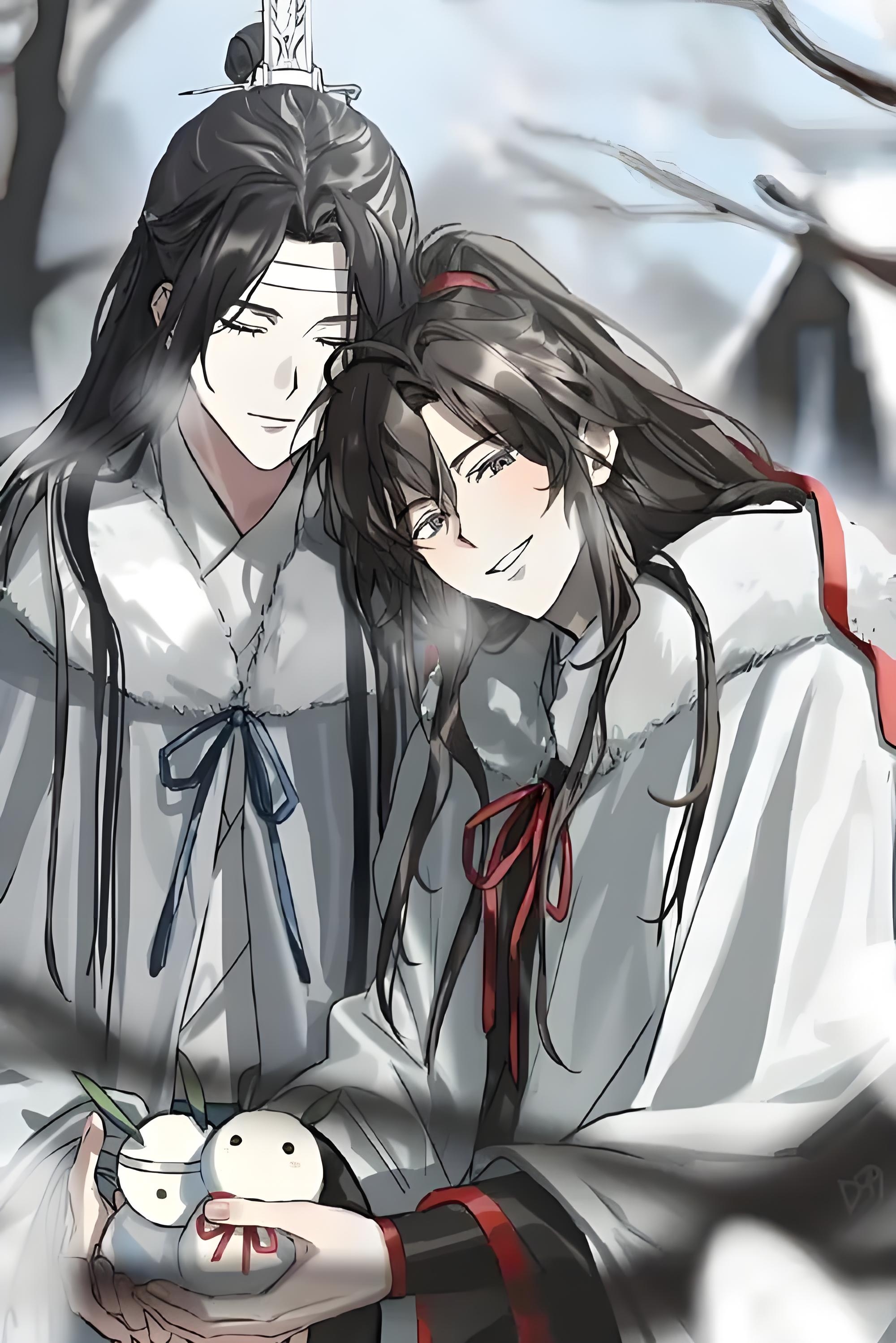 墨家三宝# #冰秋# #魔道祖师# #天官赐福# 三位的约会,但冰妹你那是