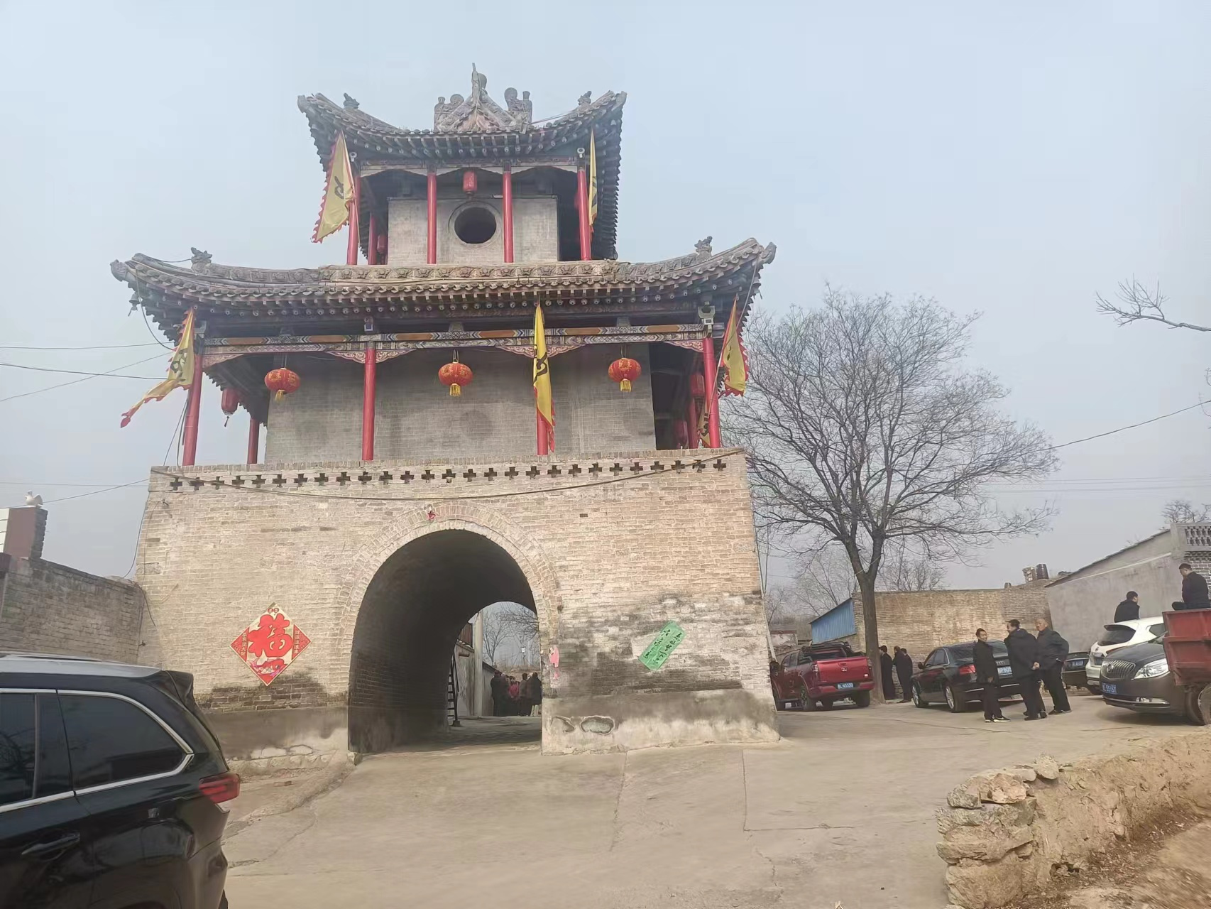 二月初三文昌帝君诞辰摄于山西省洪洞县万安镇西昌村东楼 作者:史建波