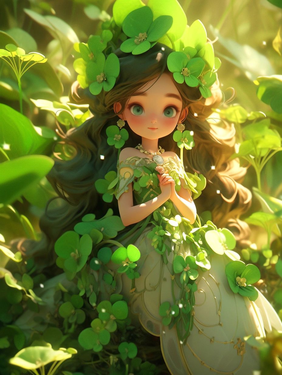 绿色系的仙女头像 喜欢的话点个赞赞吧