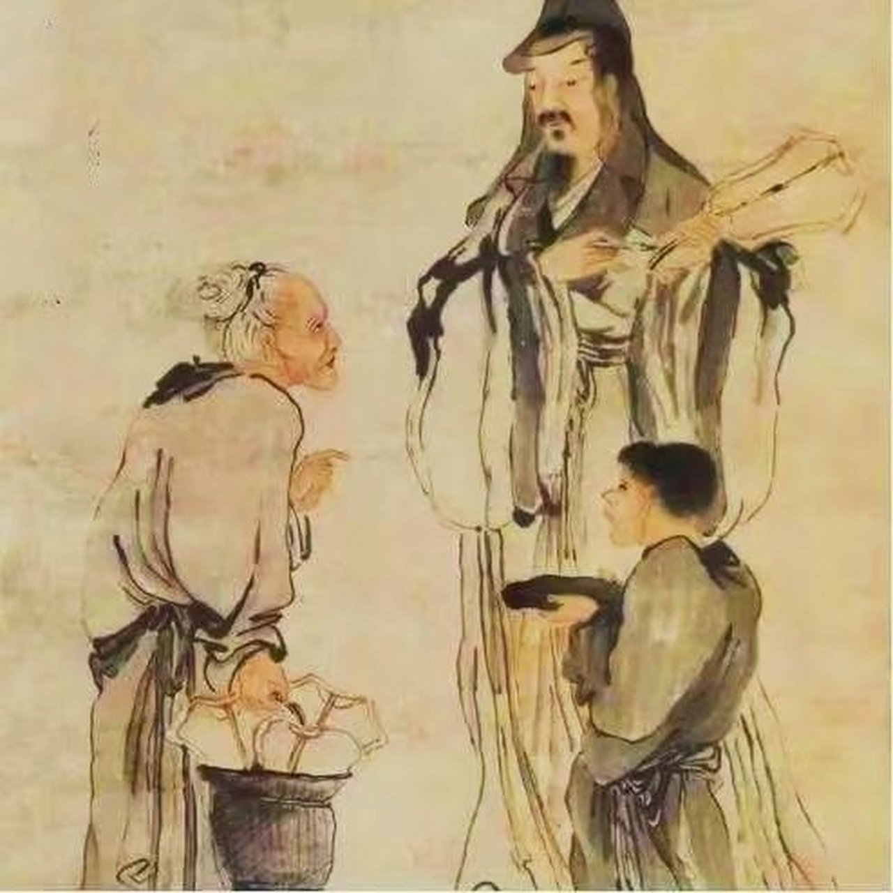 王羲之书六角扇 王羲之是历史上的大书法家.
