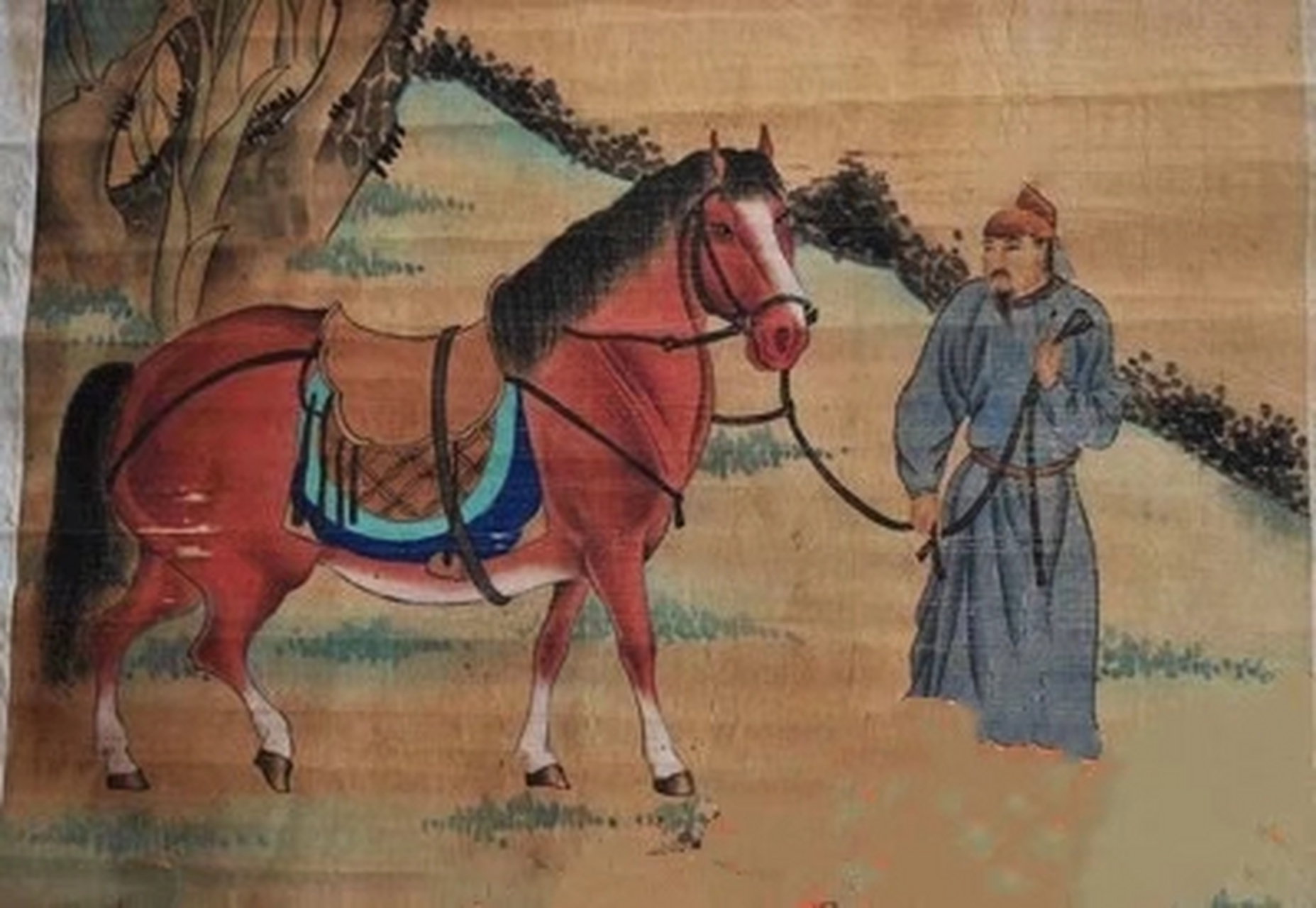 马恋故主 清朝吏部尚书张之万,养了一匹枣红马,非常神勇,曾经日行千里