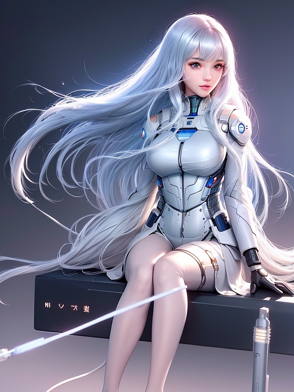 ai作画# #ai壁纸# #动漫# #二次元# #我的ai绘画创作分享#  未来科技
