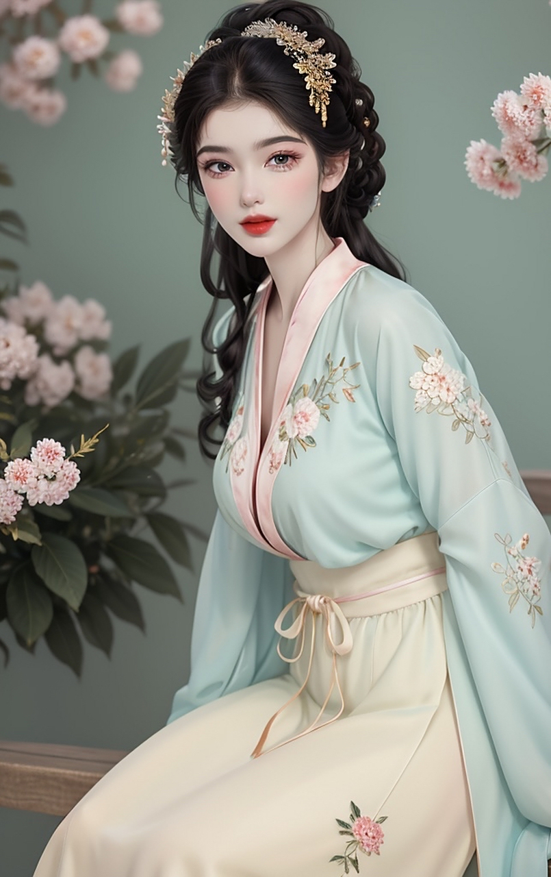 ai美少女# #ai绘画# #壁纸# #每日ai图片秀# #ai绘画创作# #ai古风