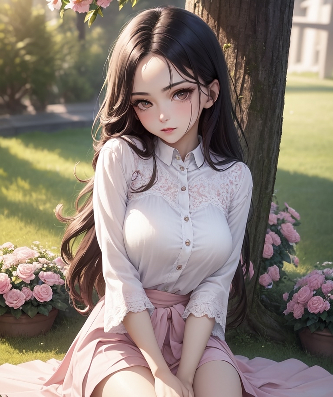 二次元# #动漫# #每日ai图片秀# #ai美少女# #ai绘画# #ai壁纸#  美