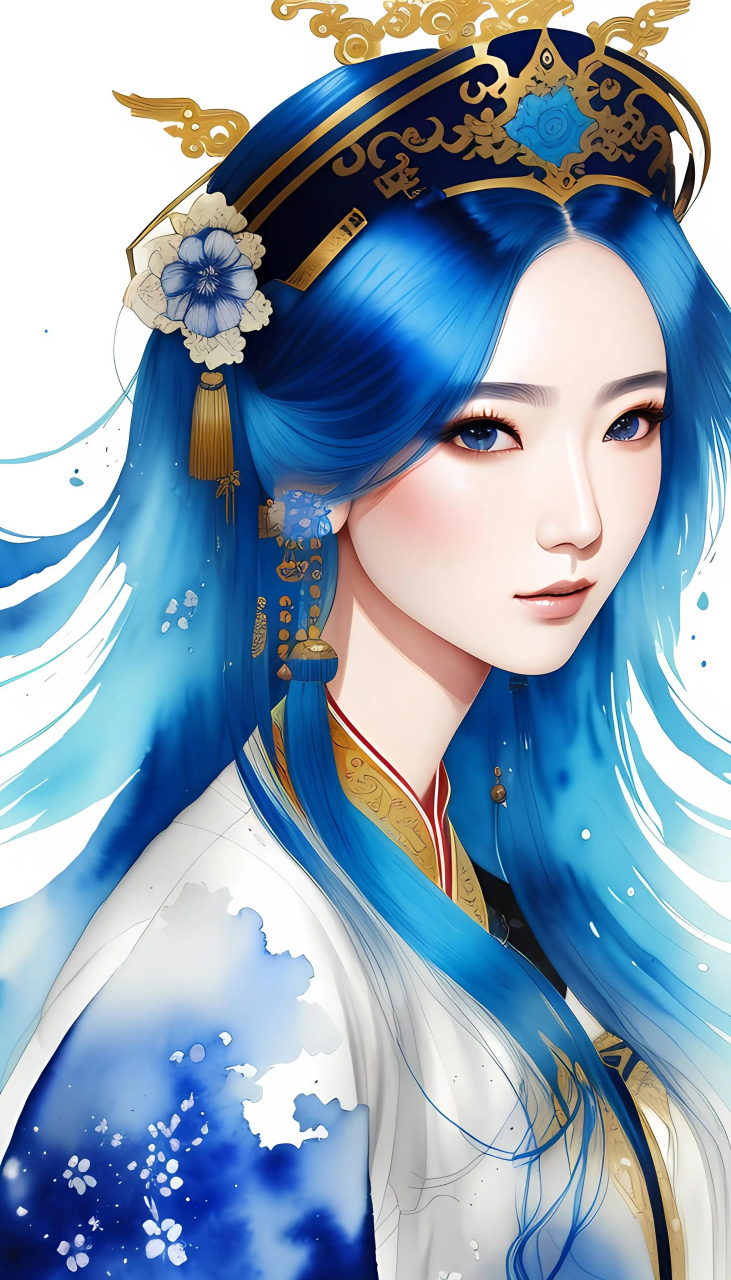 5d动漫美人,古风美女图.美图壁纸.