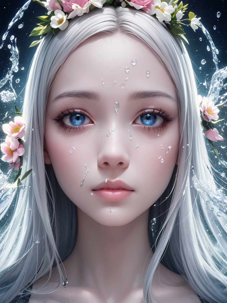 ai绘画# #ai美少女# #ai壁纸# #ai女神# #ai艺术季# 动漫美少女,头像