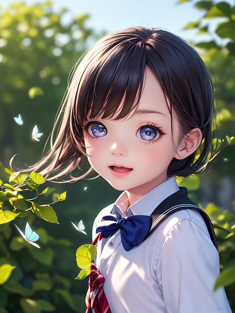 二次元# #每天都有新壁纸# #动漫# #ai美少女# #美女小姐姐# #ai绘画