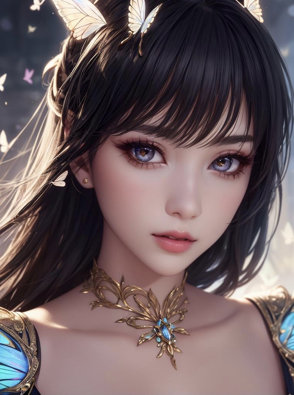 ai绘画# #ai美少女# #ai壁纸# #ai女神# #ai艺术季# 动漫美少女,头像