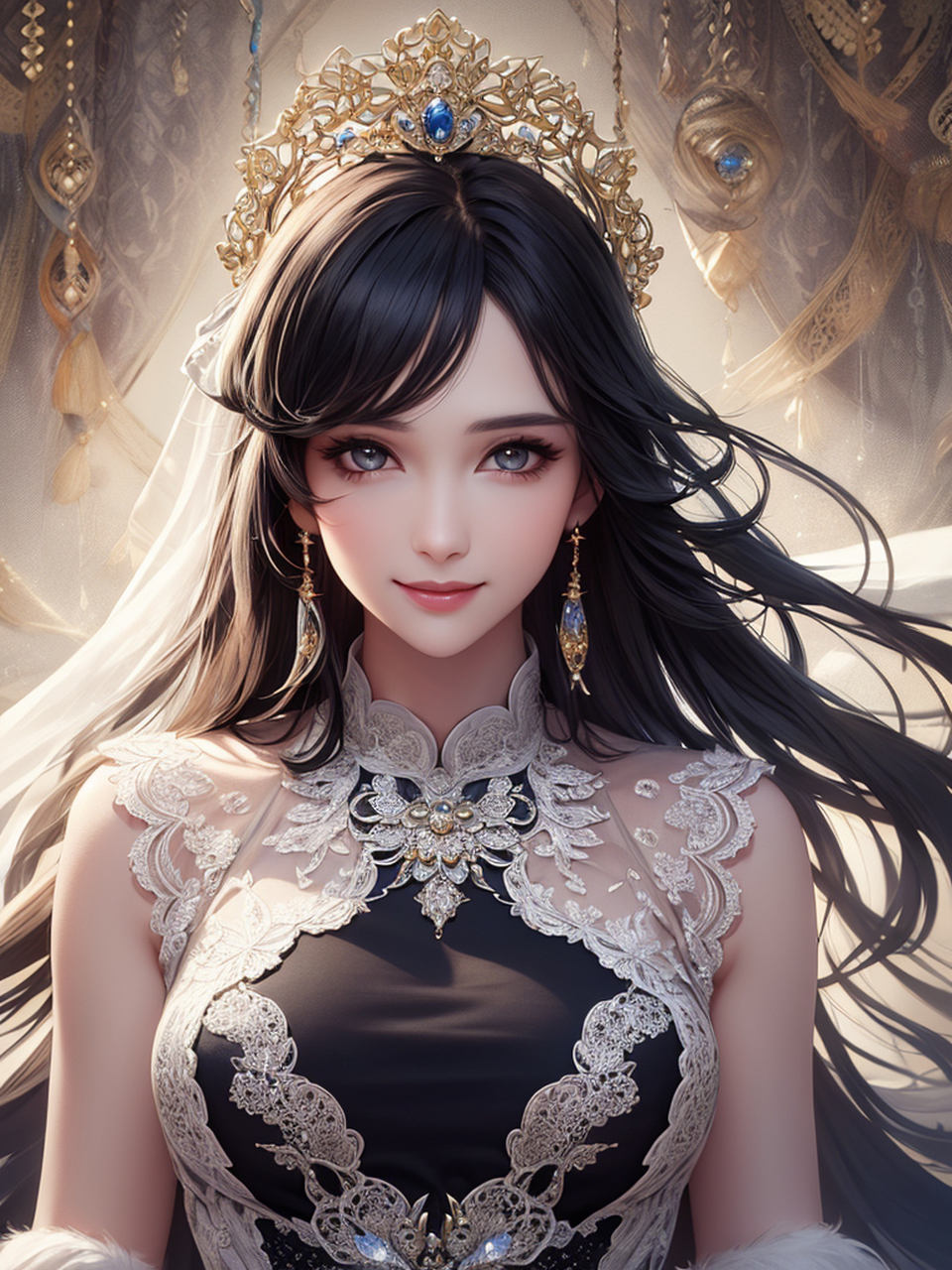 动漫头像和壁纸# #美女# #ai美少女# #二次元# #ai绘画创作# #ai派耨