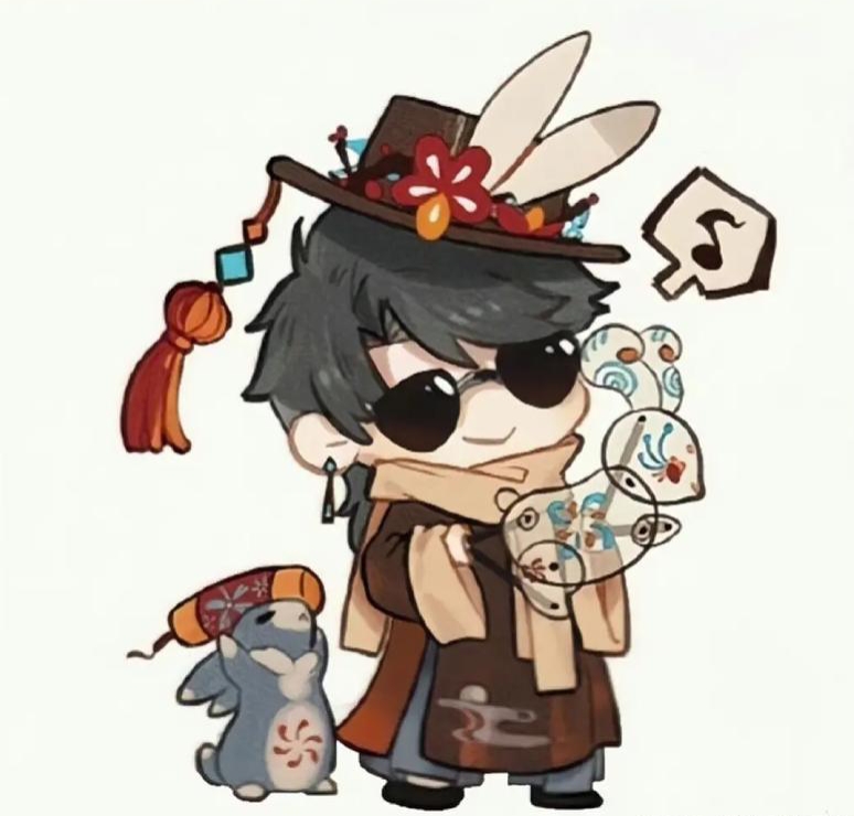 q版"嫩牛五方" 胖子 瞎子&小花 小哥&天真 #盗墓笔记系列