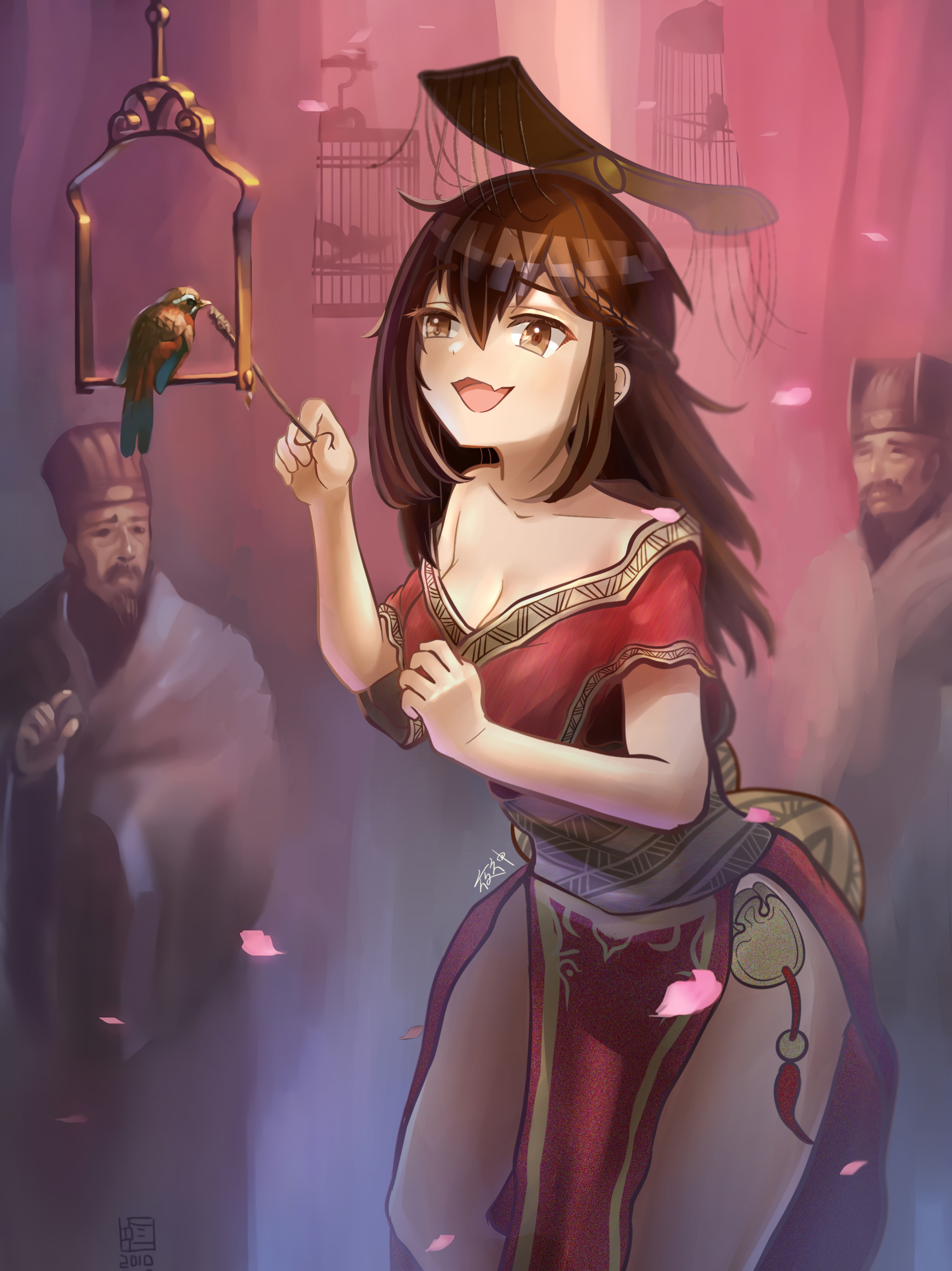 三国# 娘化三国   画师:夜神小帅