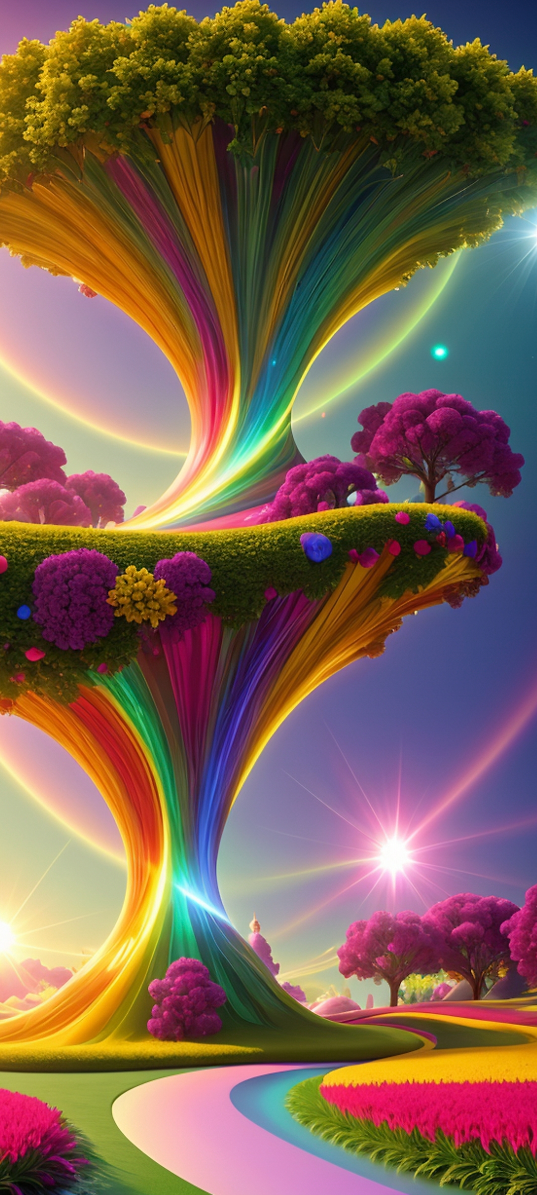 7896梦幻彩虹树,解锁奇妙视觉盛宴!