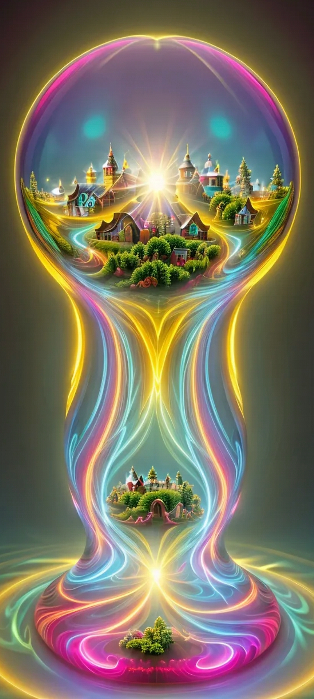 🌌夜幕降临,我踏入了一个神秘而梦幻的世界.