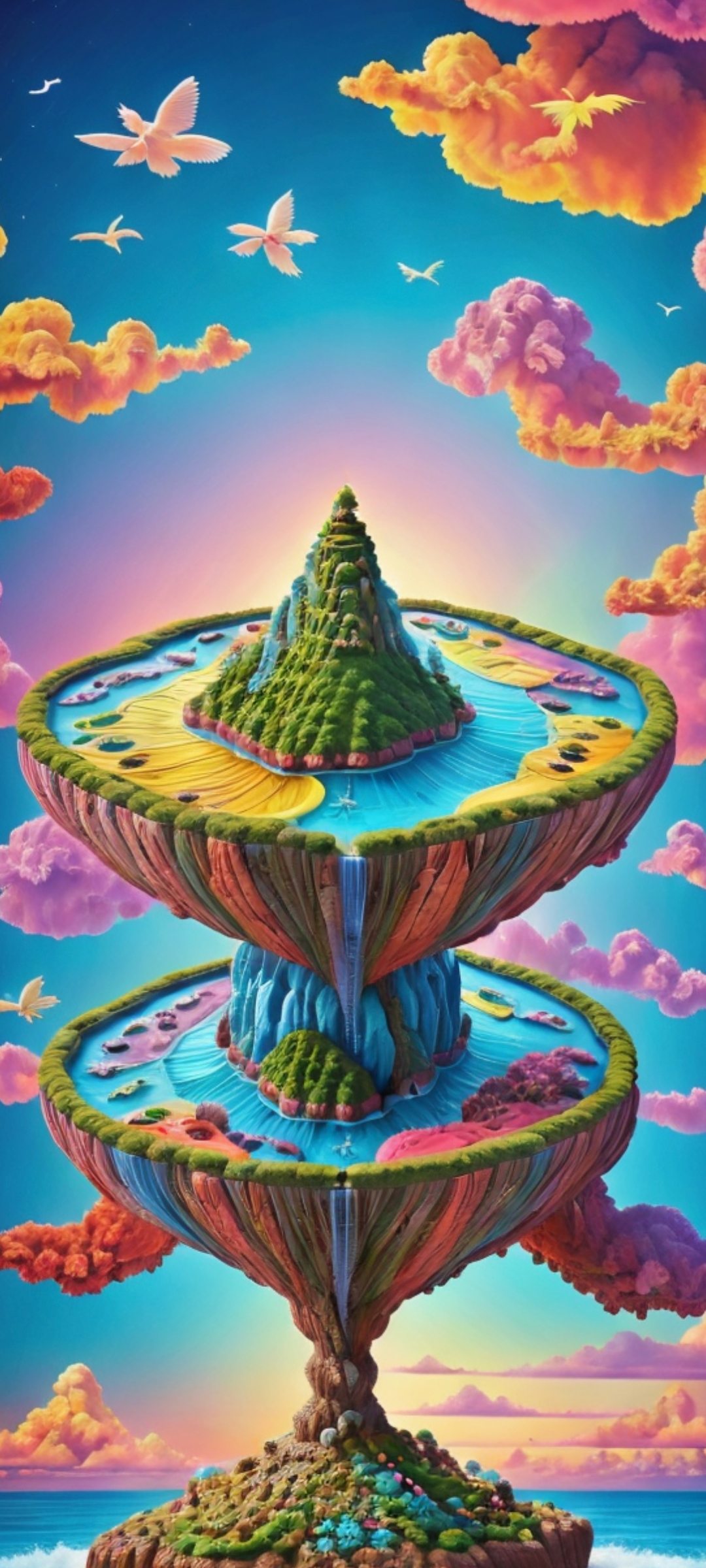 98心形岛屿探秘记98  99走进这片绿意盎然的神秘之地,仿佛置身