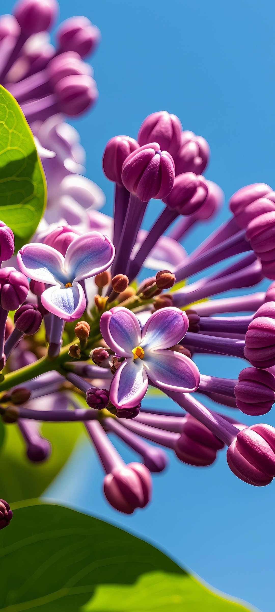 丁香花花瓣的形状图片