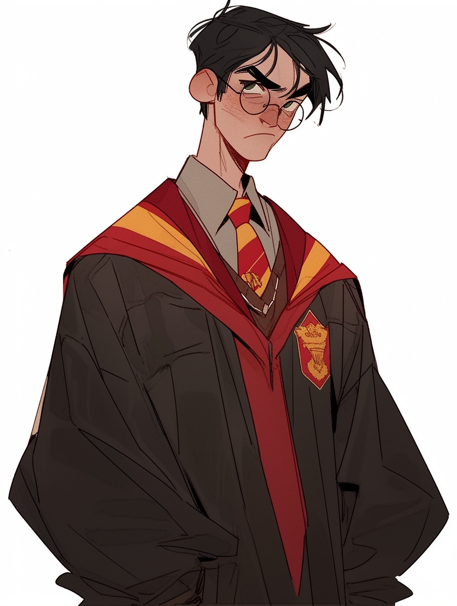 ai# #ai共创计划# #ai绘画创作# #ai绘画# #格兰芬多# #动漫头像和