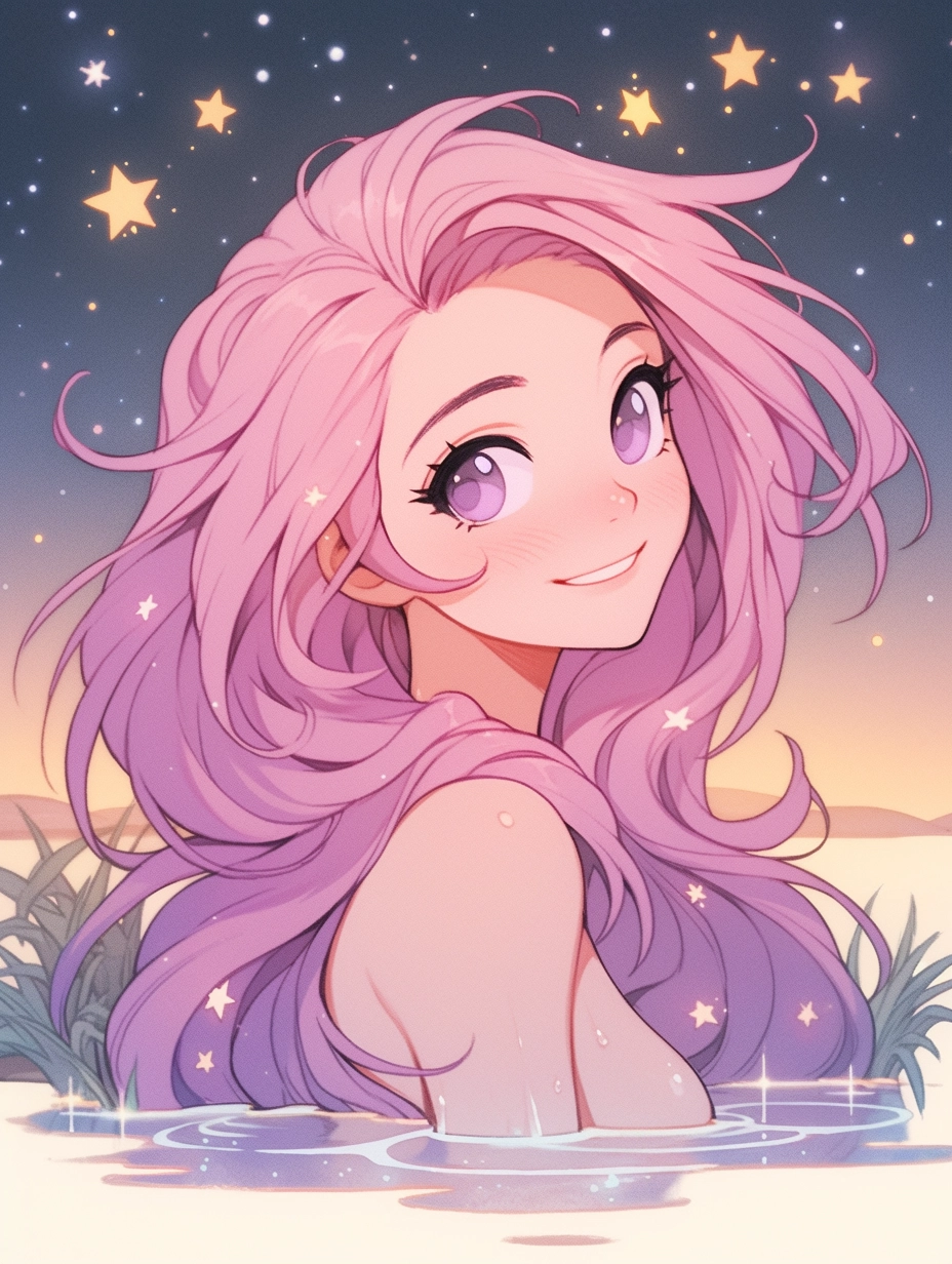 8215与少女#少女心# #粉色# #头像# #ai# #ai绘画创作# #ai绘画