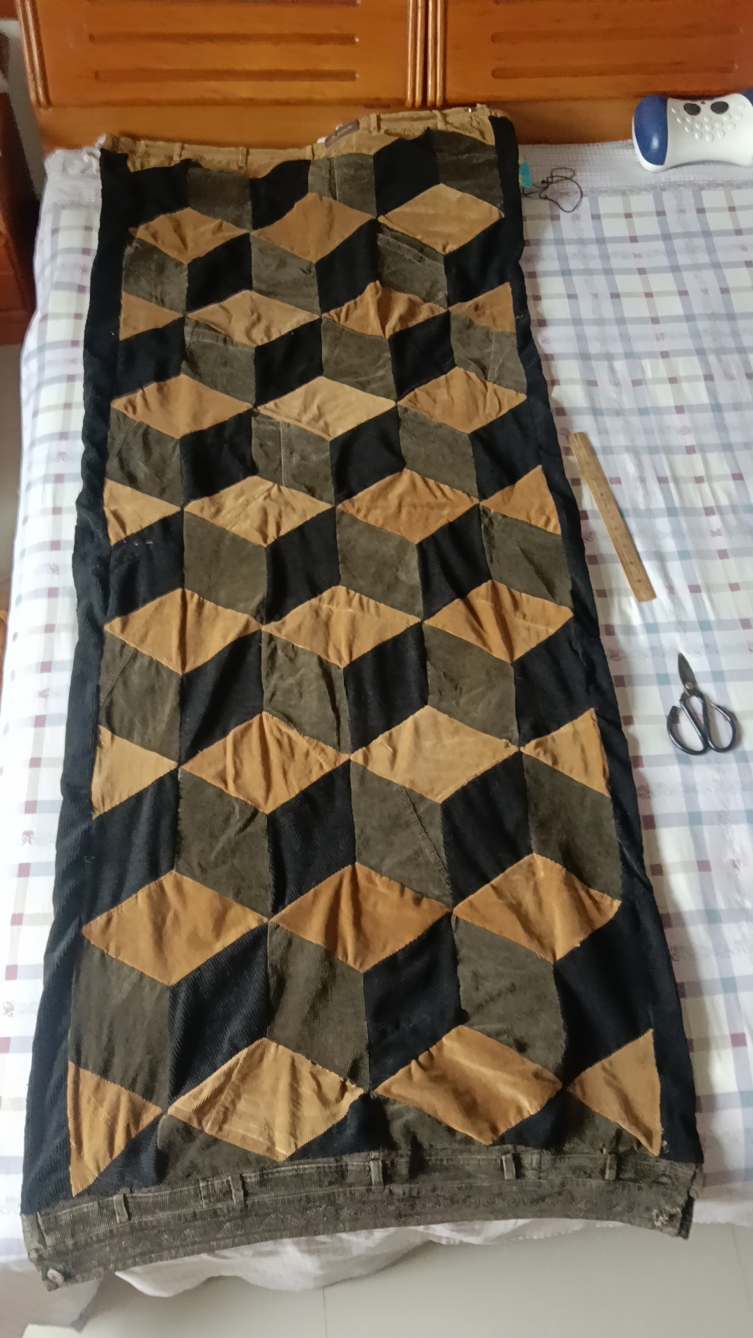 旧衣服改造门帘
