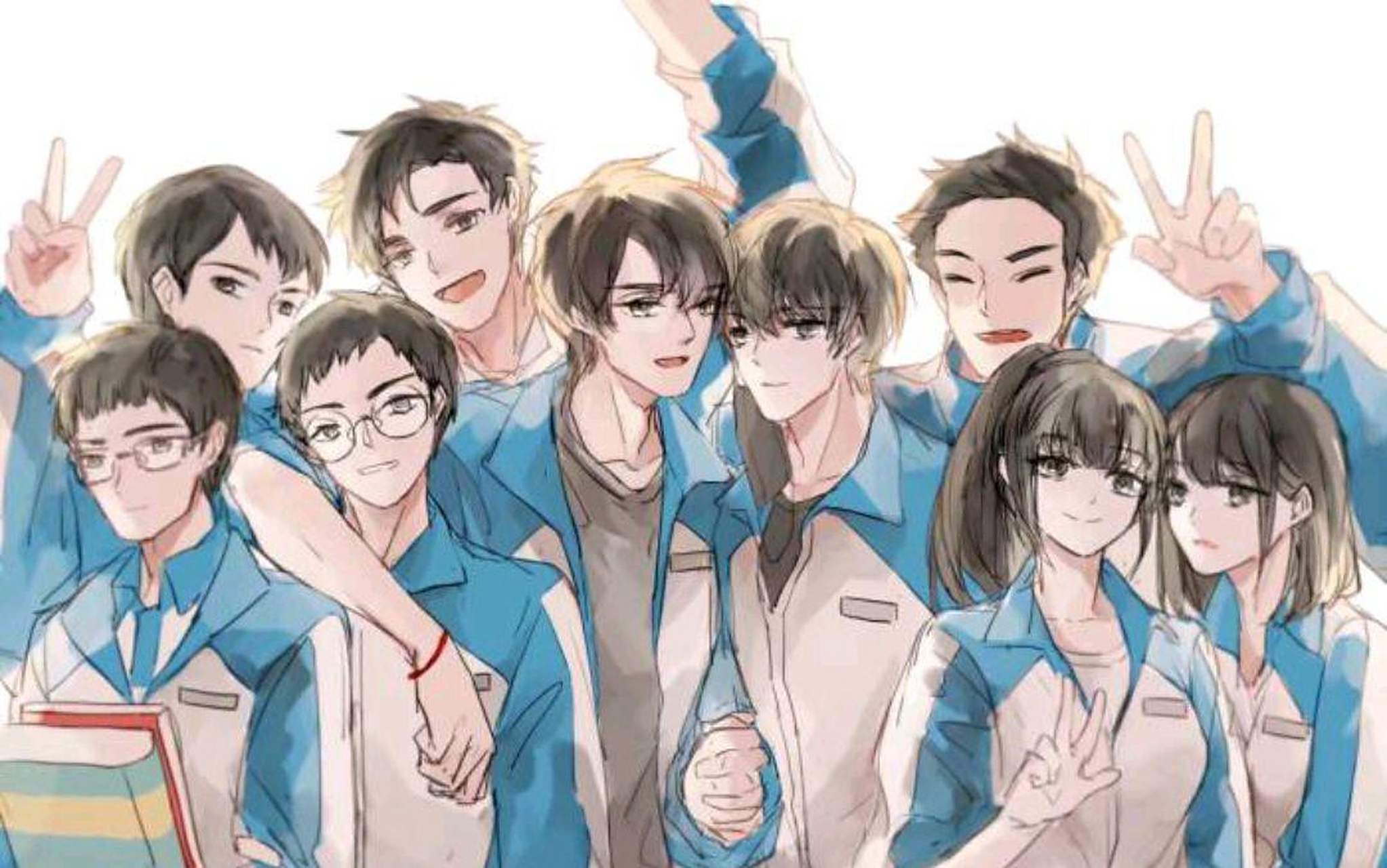 立阳二中高二三班 有为体育会穿过女装的体委 有被人叫哥的女汉子 有