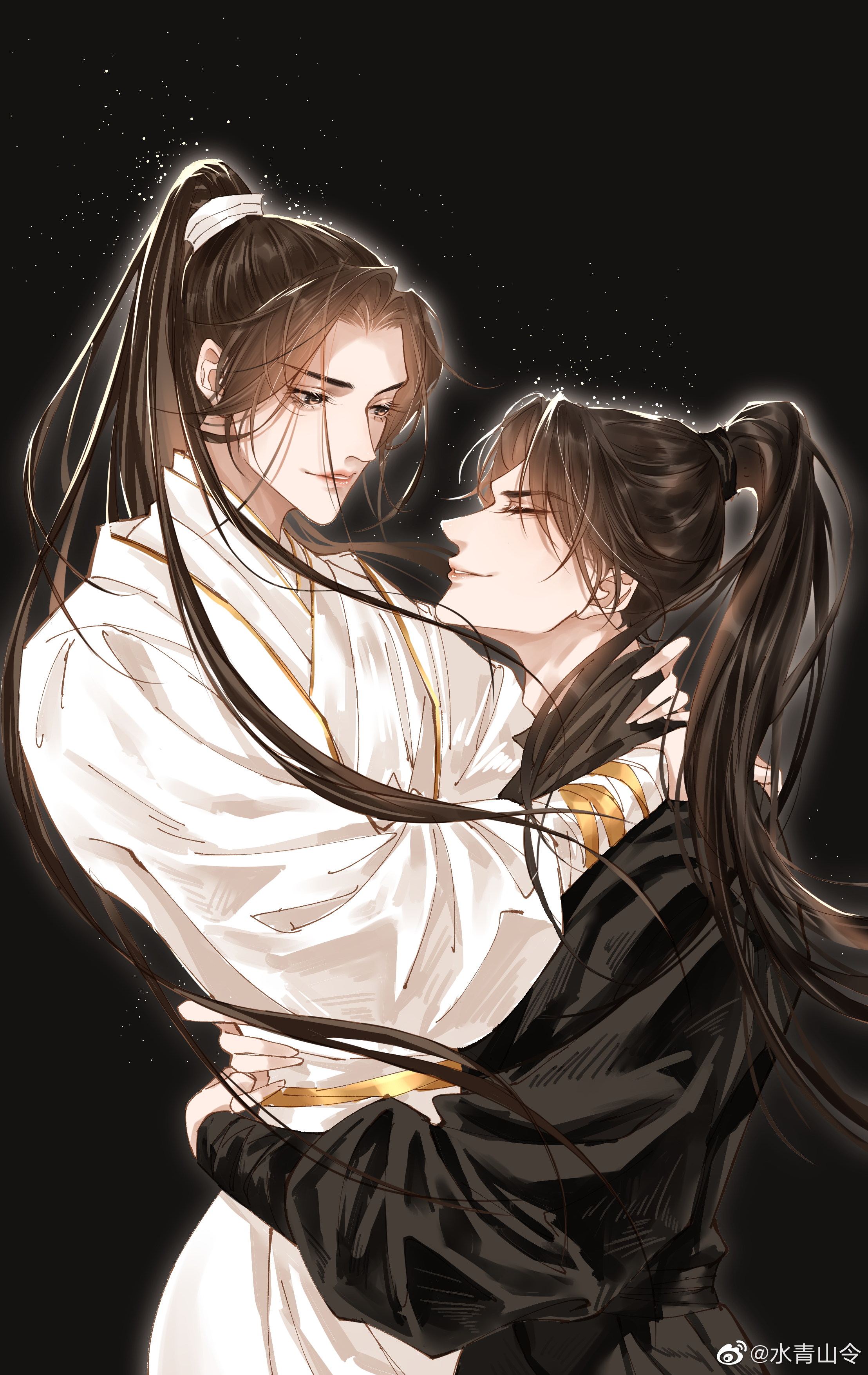 二哈和他的白猫师尊#燃晚# 傻狗勾