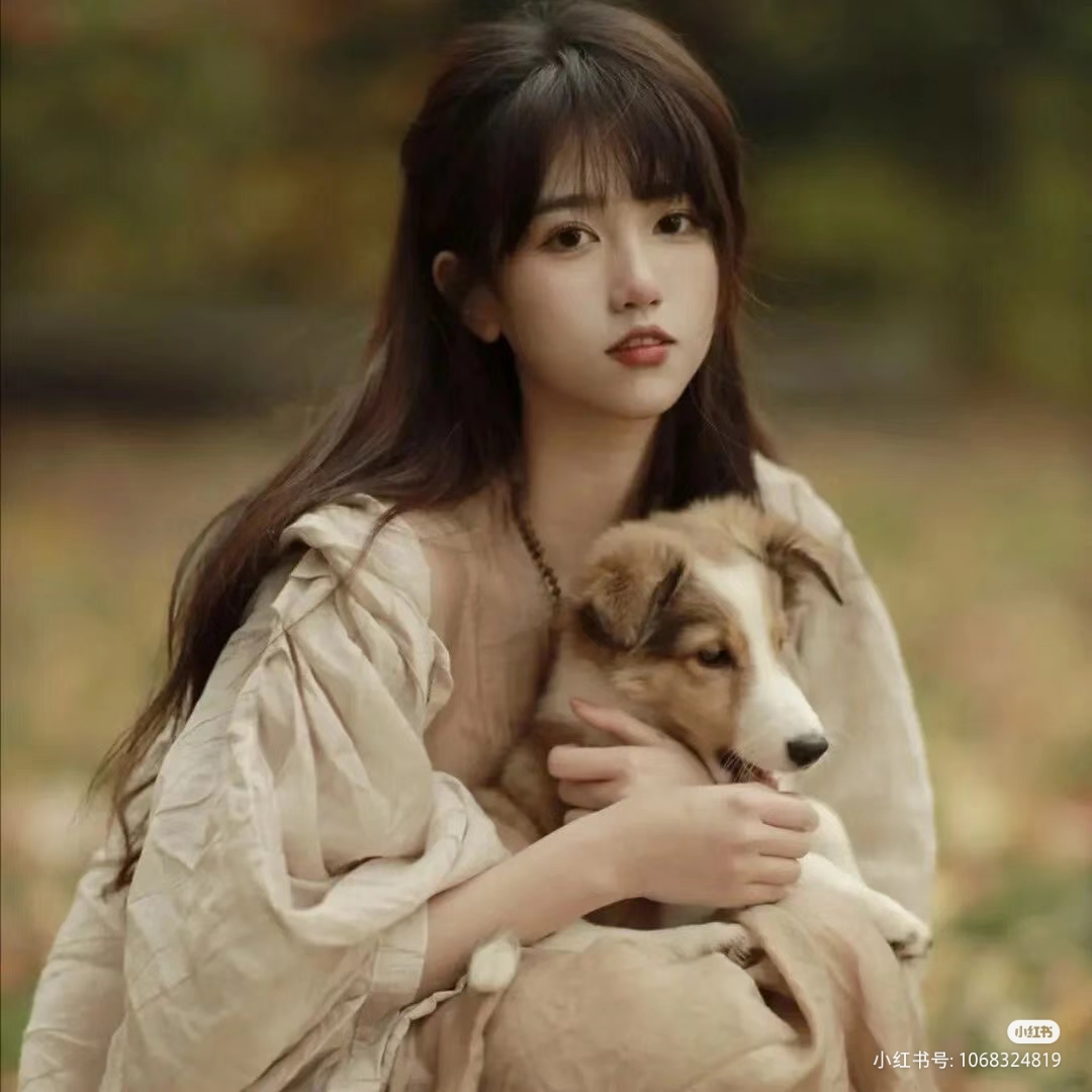 女生头像# 可爱真人露脸