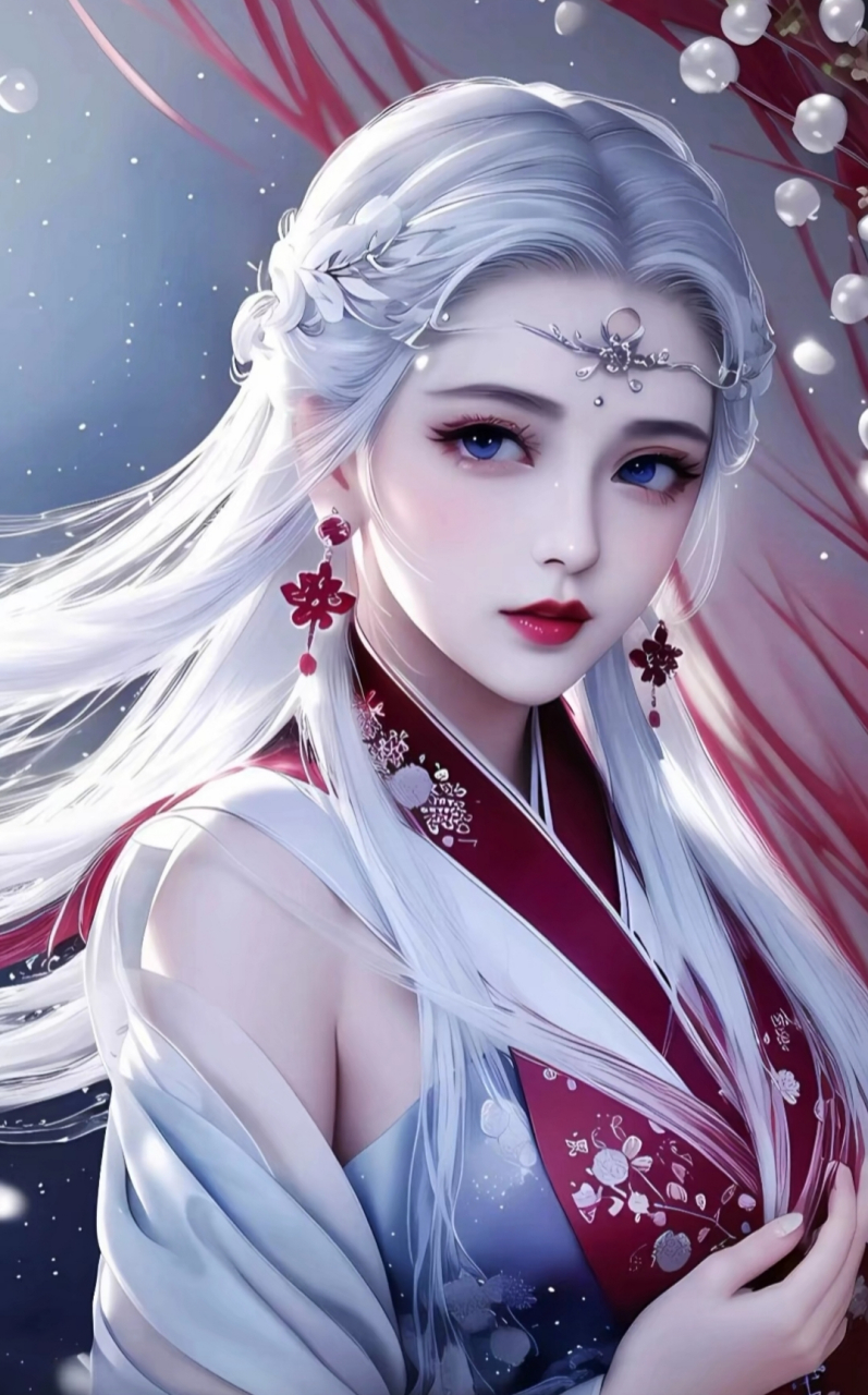 每一位都可以做玄幻小说里的女主角了