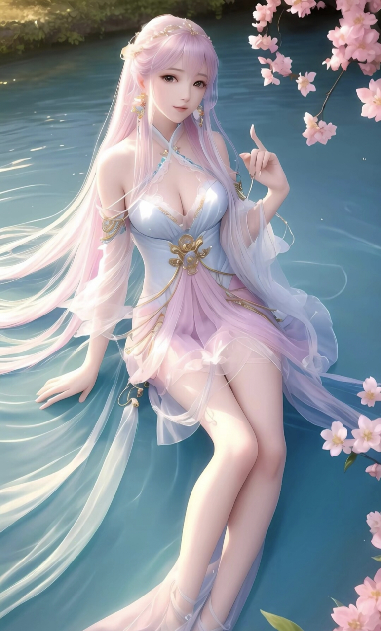 仙侠动漫里的小姐姐