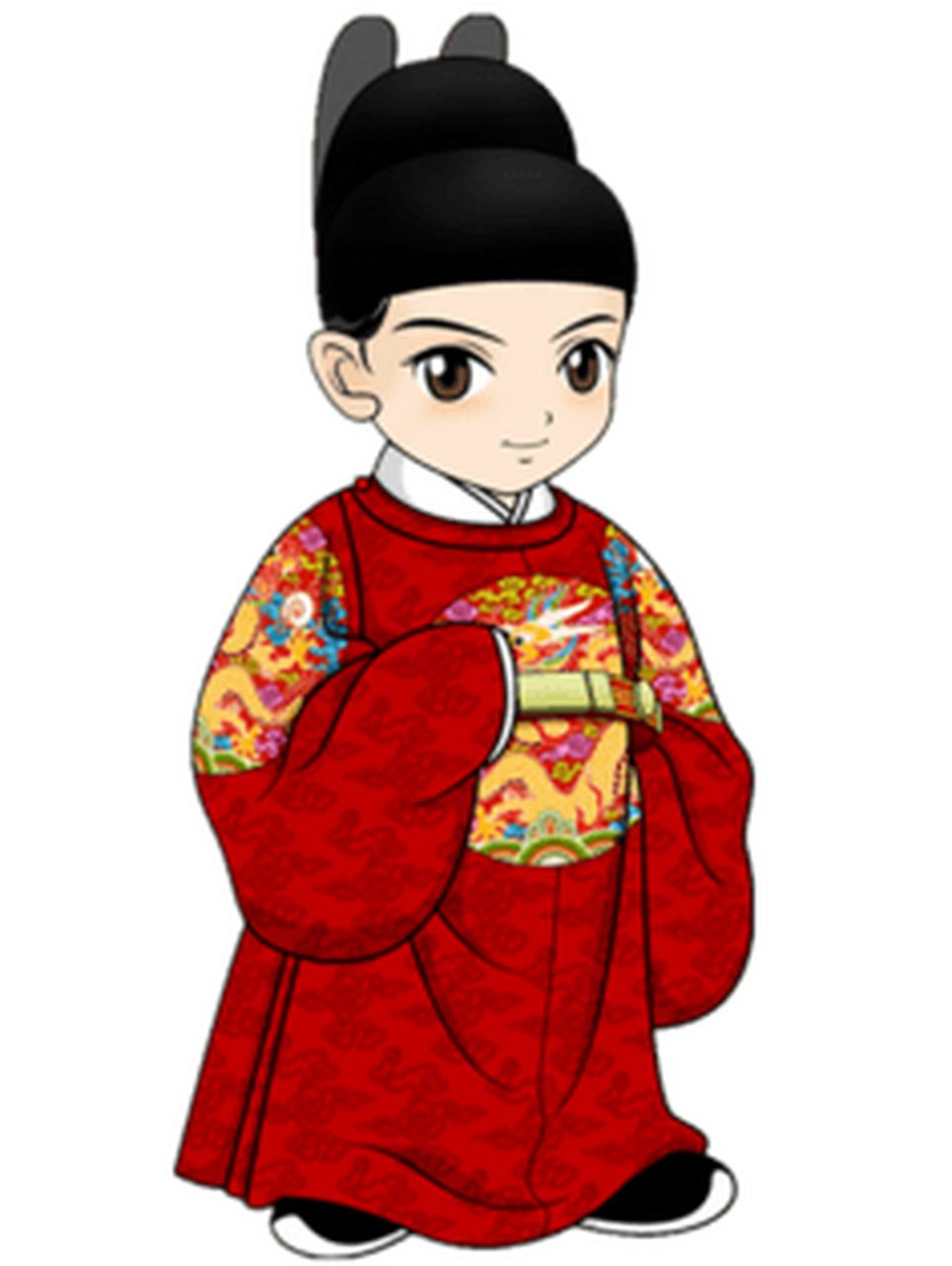 汉民族传统服饰(q版) 民族服饰