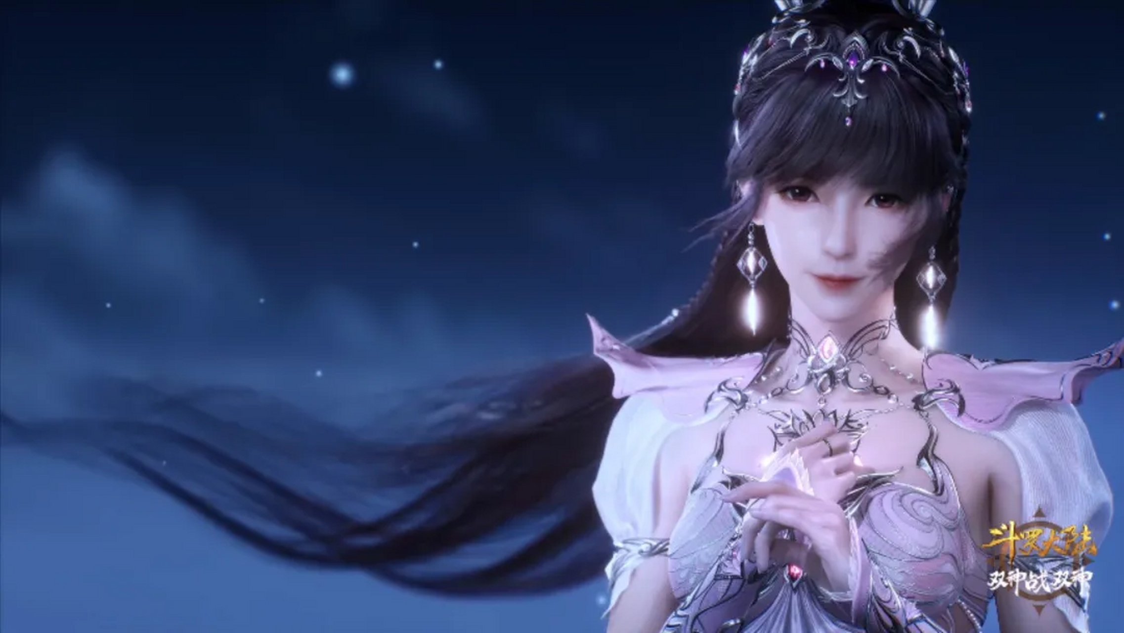 小舞神装来袭,感觉比朱竹清和宁荣荣要好看.#斗罗大陆