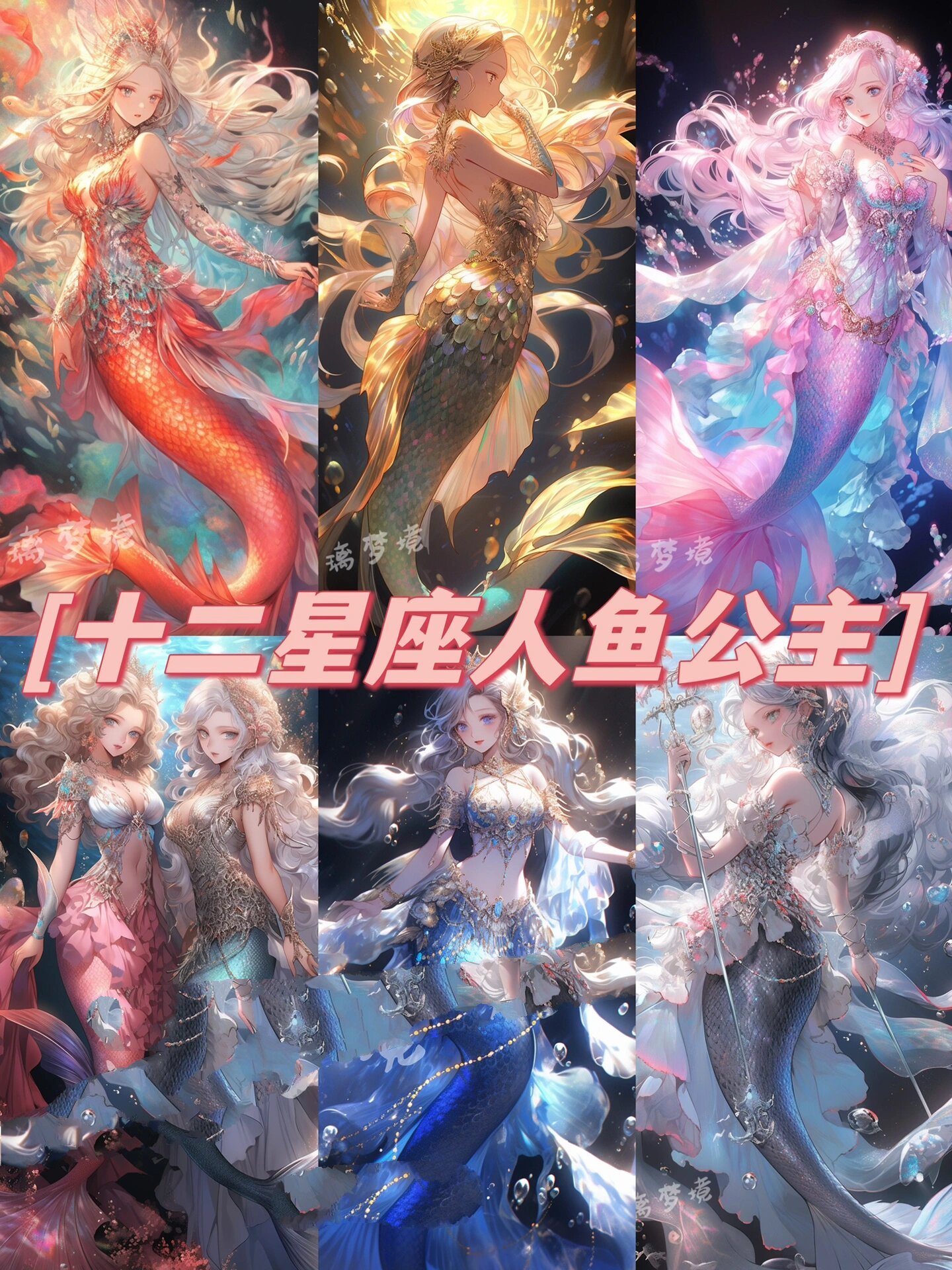 十二大星座美人鱼