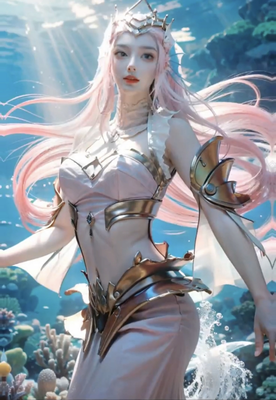 武则天海洋之心和星传说幻海之心王者荣耀cos#王者荣耀cos# #王者荣耀