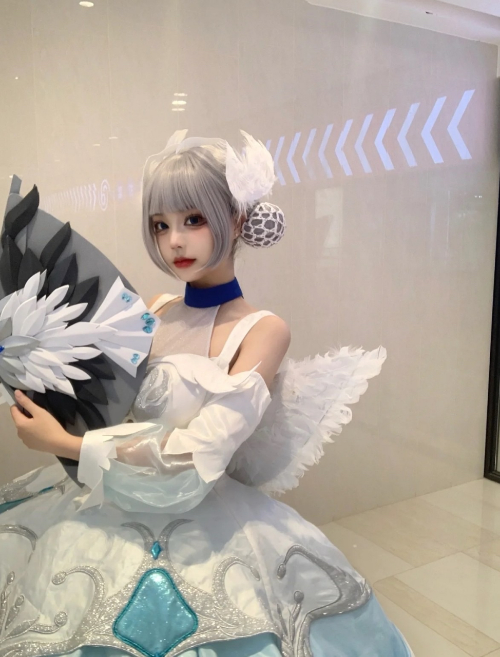 王者荣耀小乔天鹅之梦cos家人们觉得好看吗?#王者荣耀cos# #王者荣耀#