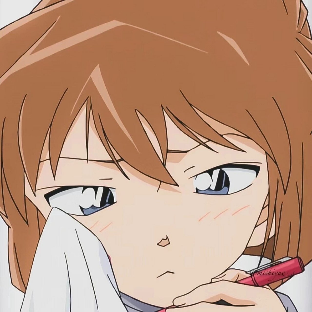 几乎都在笑呢,哀酱已经越来越爱笑了