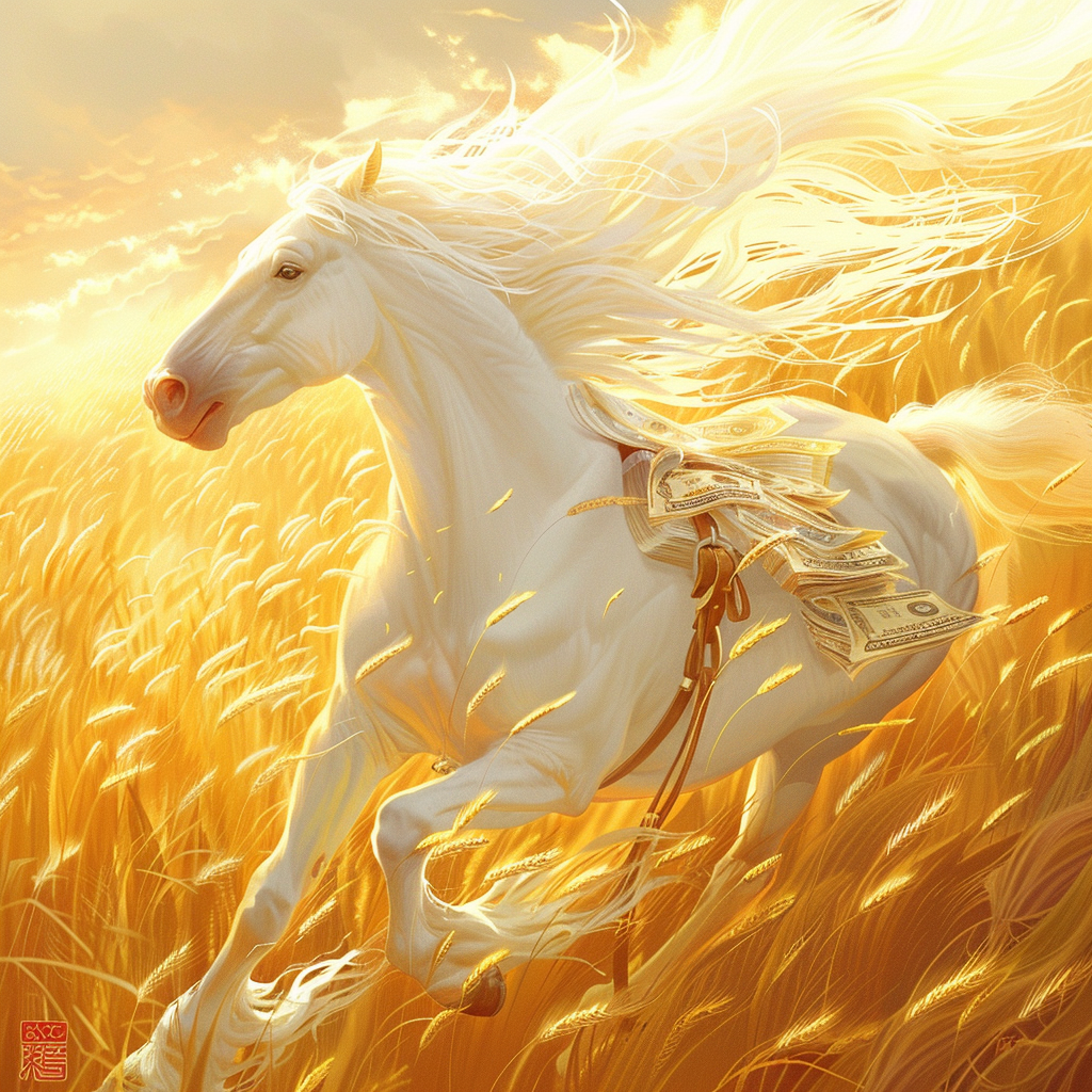 事业腾飞头像:"马上有钱!