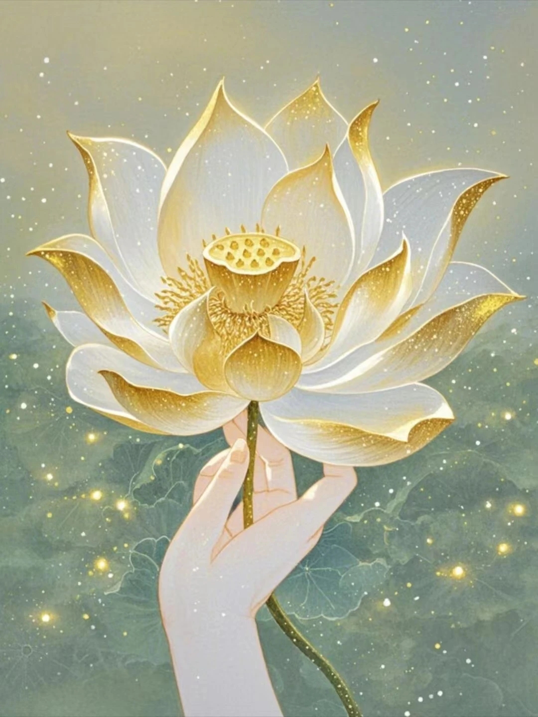 佛手莲花 好运莲莲 见者好运 诸事皆顺