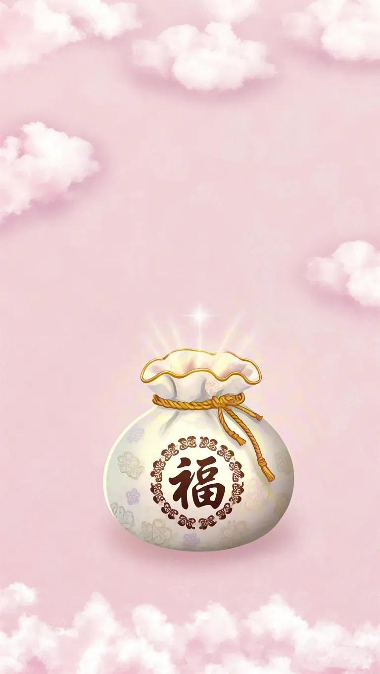 手机壁纸|干净精致招财运福袋