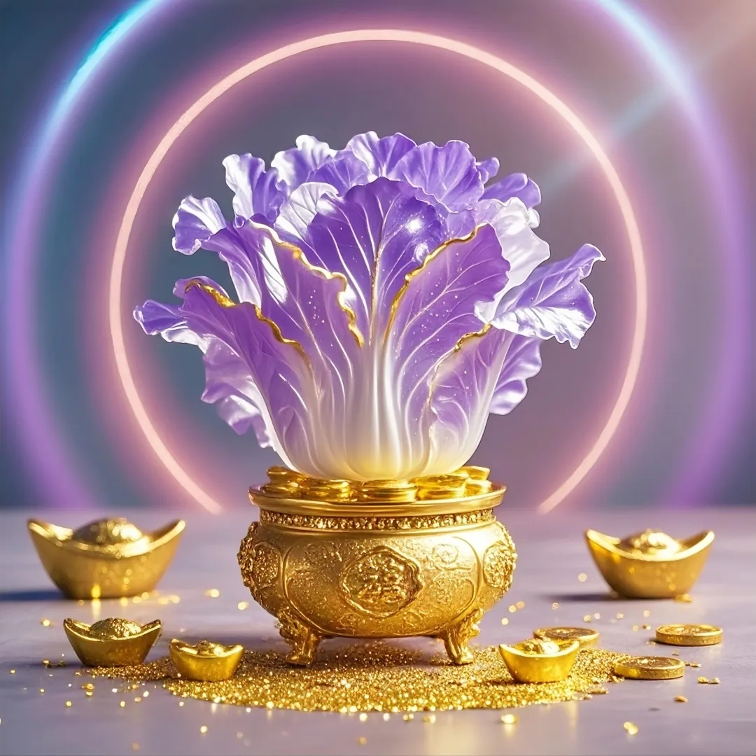 聚财旺运头像～百财广进,紫气东来,福禄双至,貔犰守财