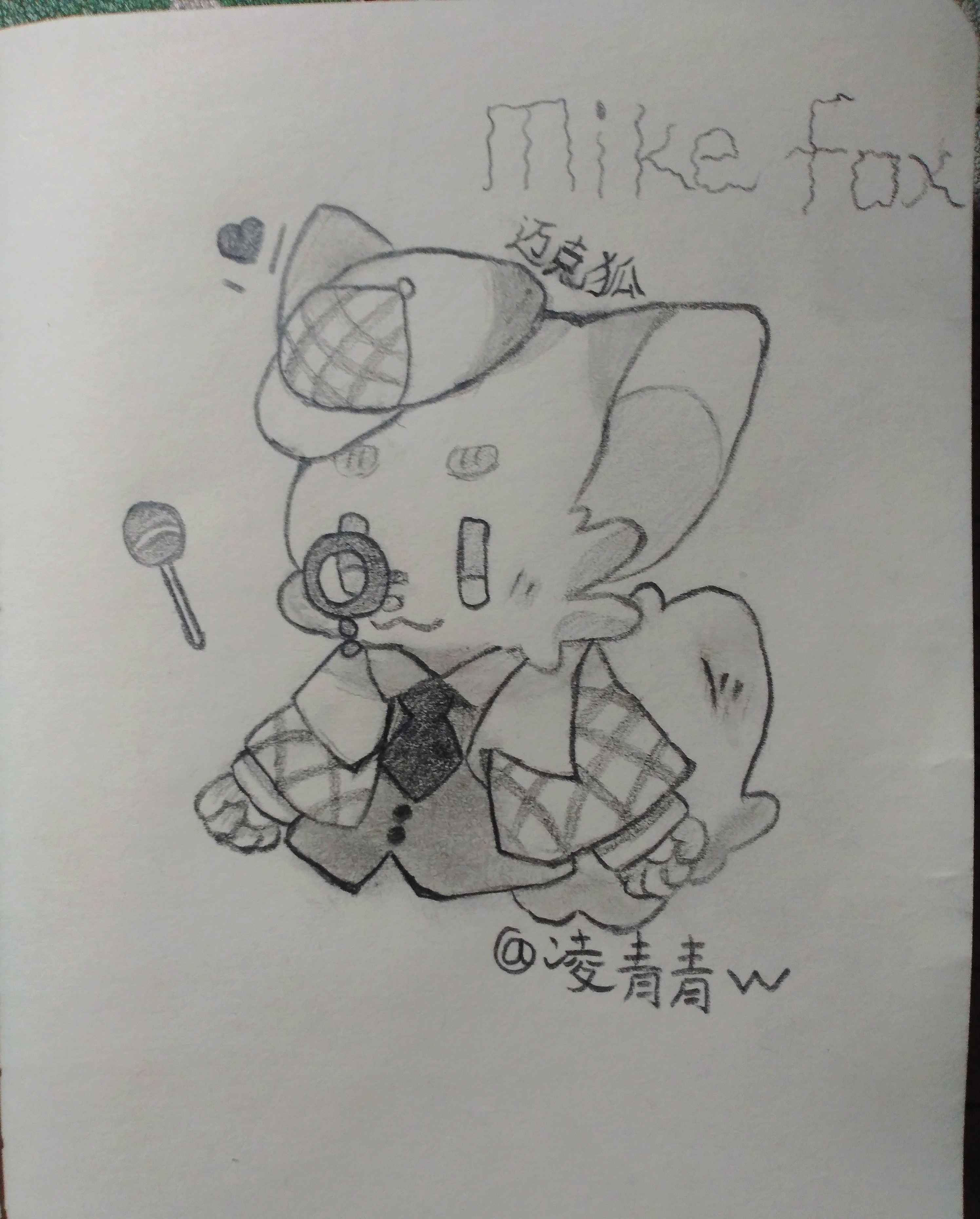 mike的简笔画图片大全图片