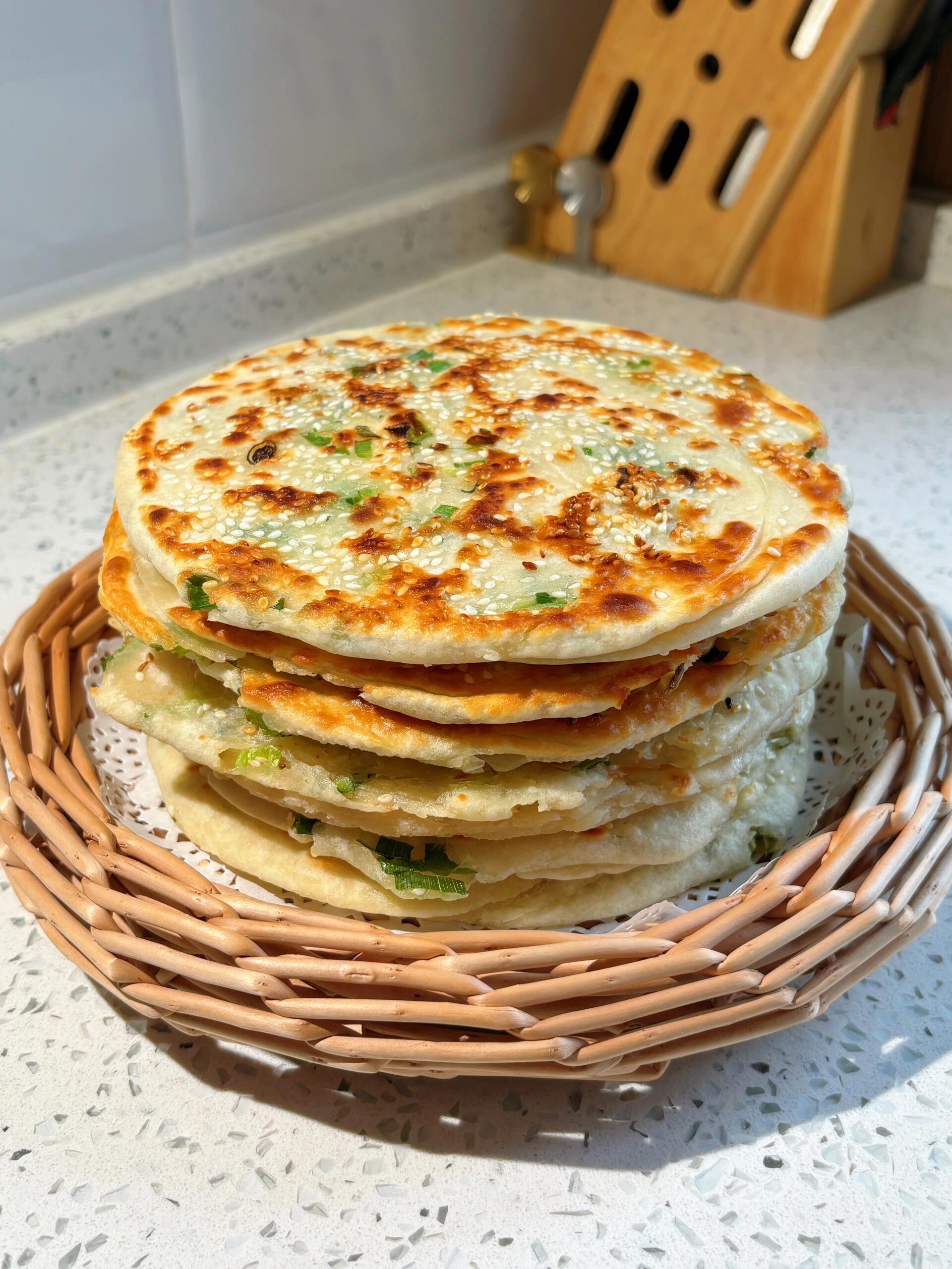 海娟美食葱花饼图片