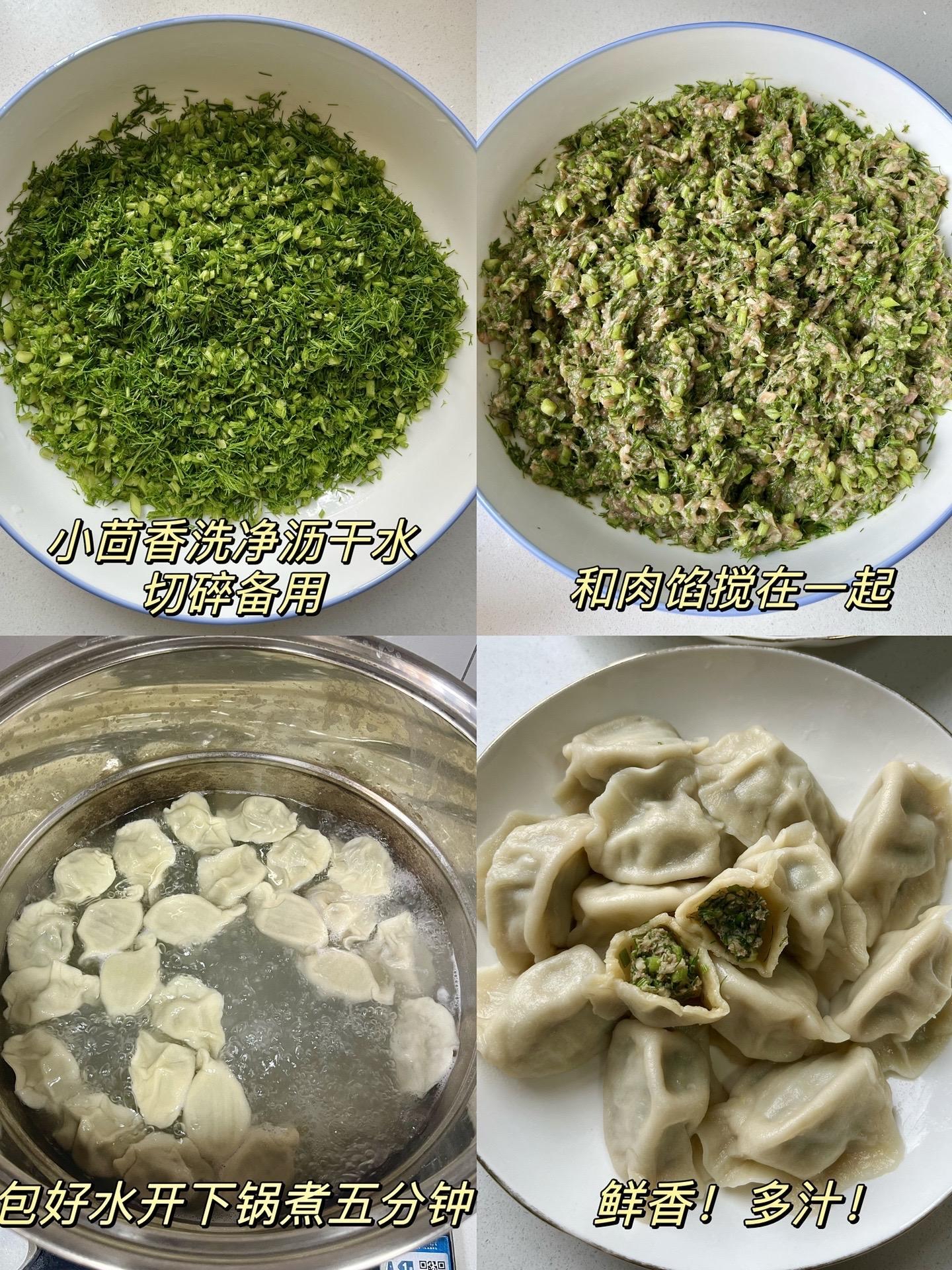 茴香饺子馅怎么调好吃图片