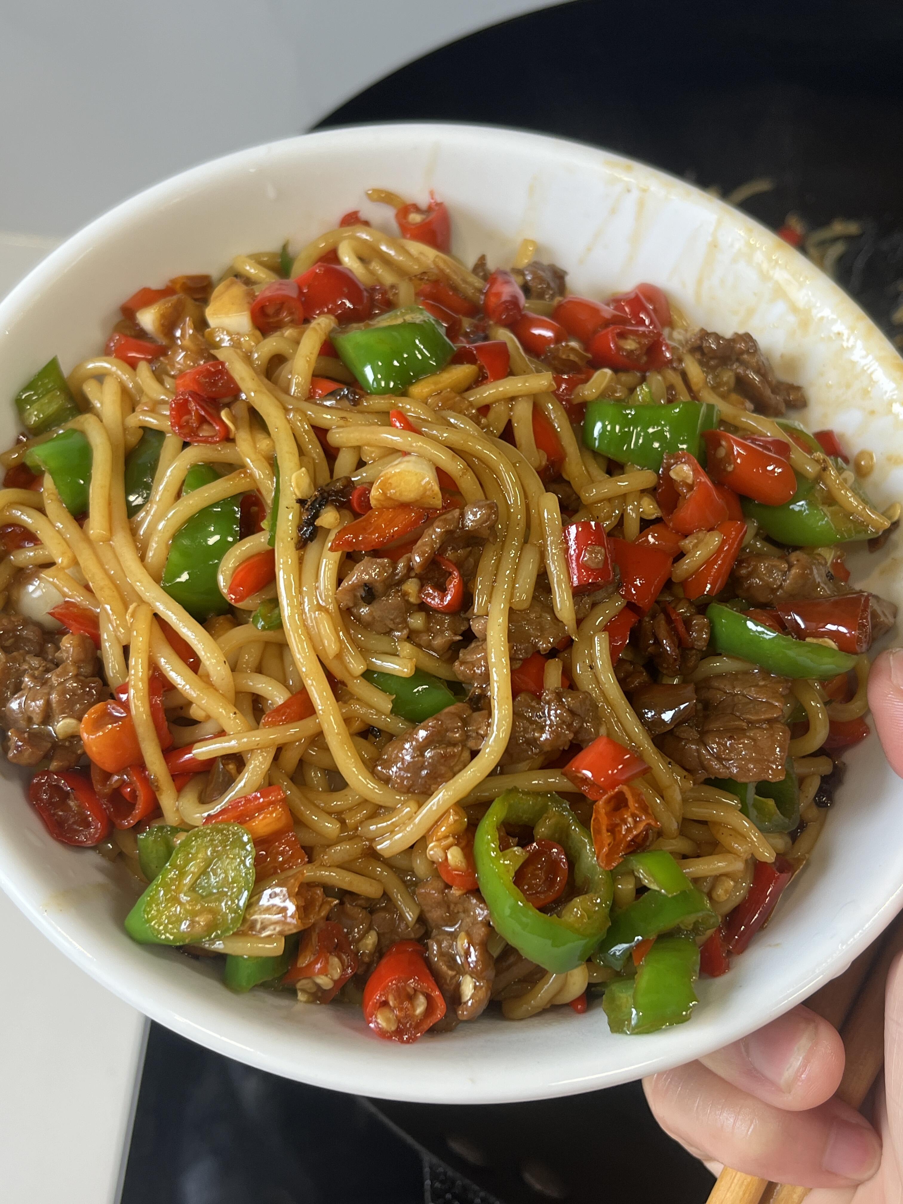 绝杀江西炒米粉,爆辣过瘾,鲜辣醇香,锅气十足!秒杀路边摊