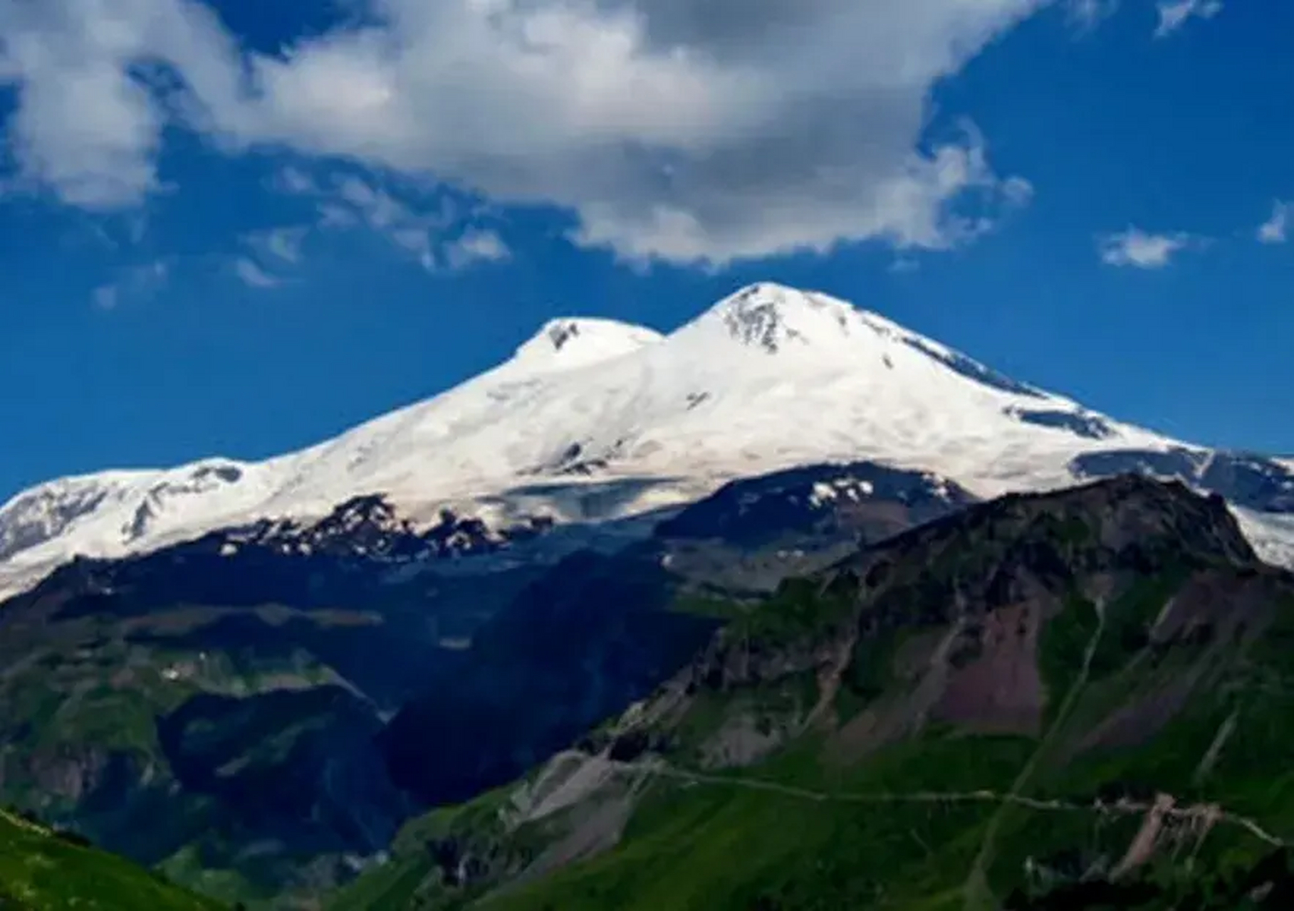 厄尔布鲁士山地图图片