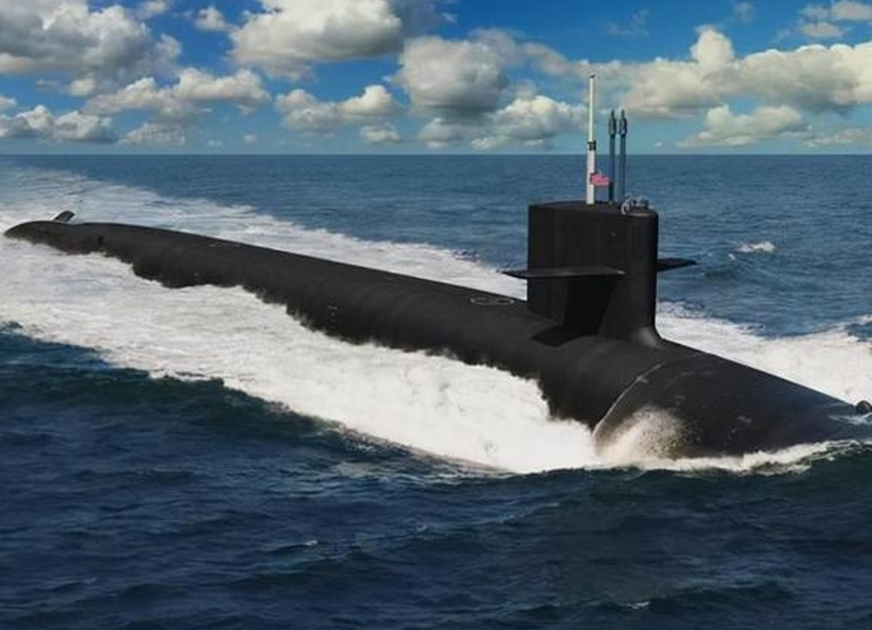 美国康涅狄格号核潜艇图片
