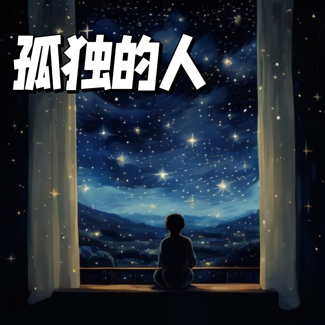 夜幕低垂,独坐窗前,望着满天星辰,心中涌起一股莫名的孤独