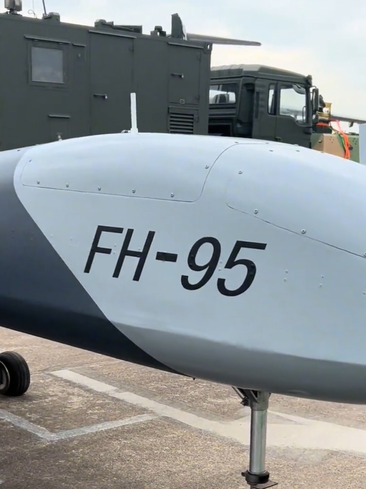 珠海航展,飞鸿九五无人机是中国航天科技集团的杰出产品